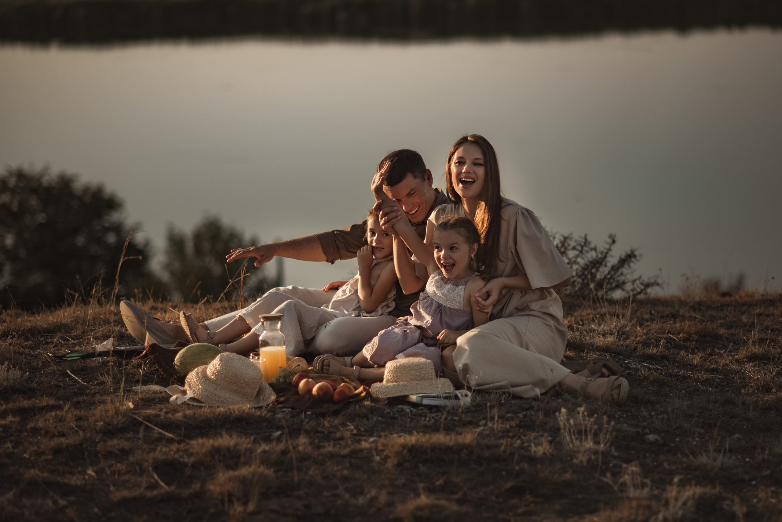 Семейный пикник. Семейный и детский фотограф в Санкт-Петербурге Татьяна Дмитренко