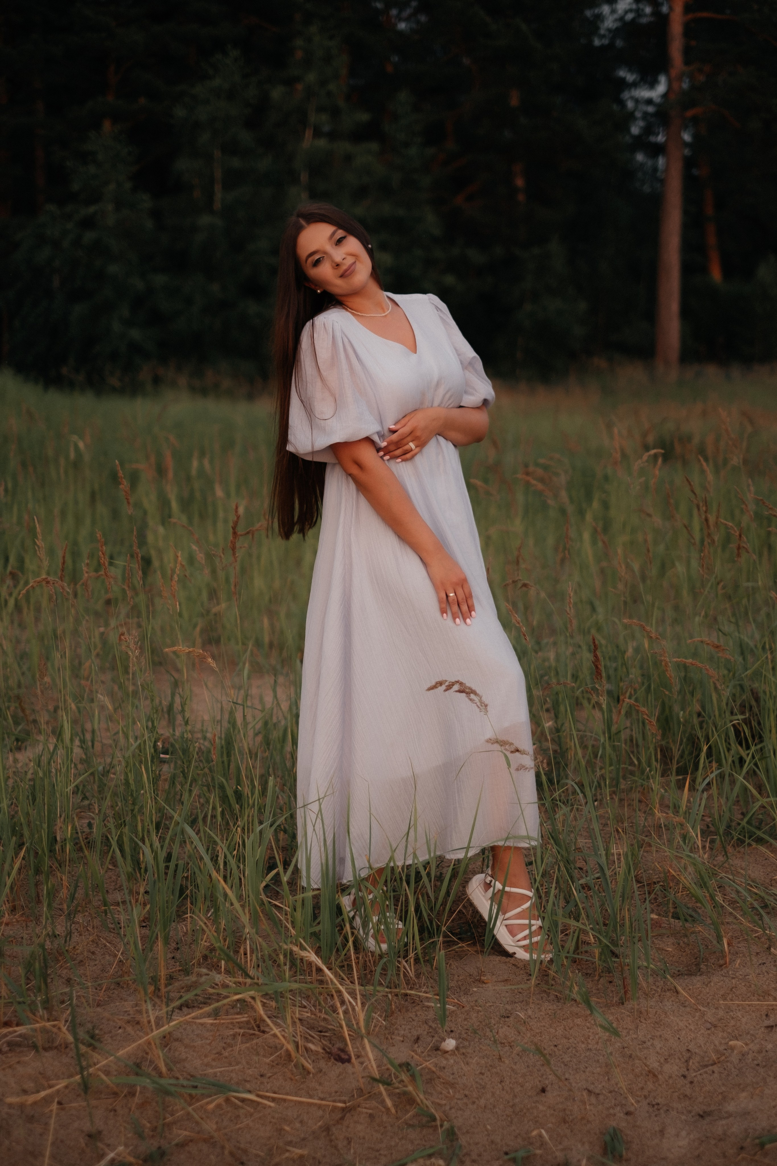 Алина, Ярослав и Тая на берегу. Фотограф в Новосибирске Диана Ильиных