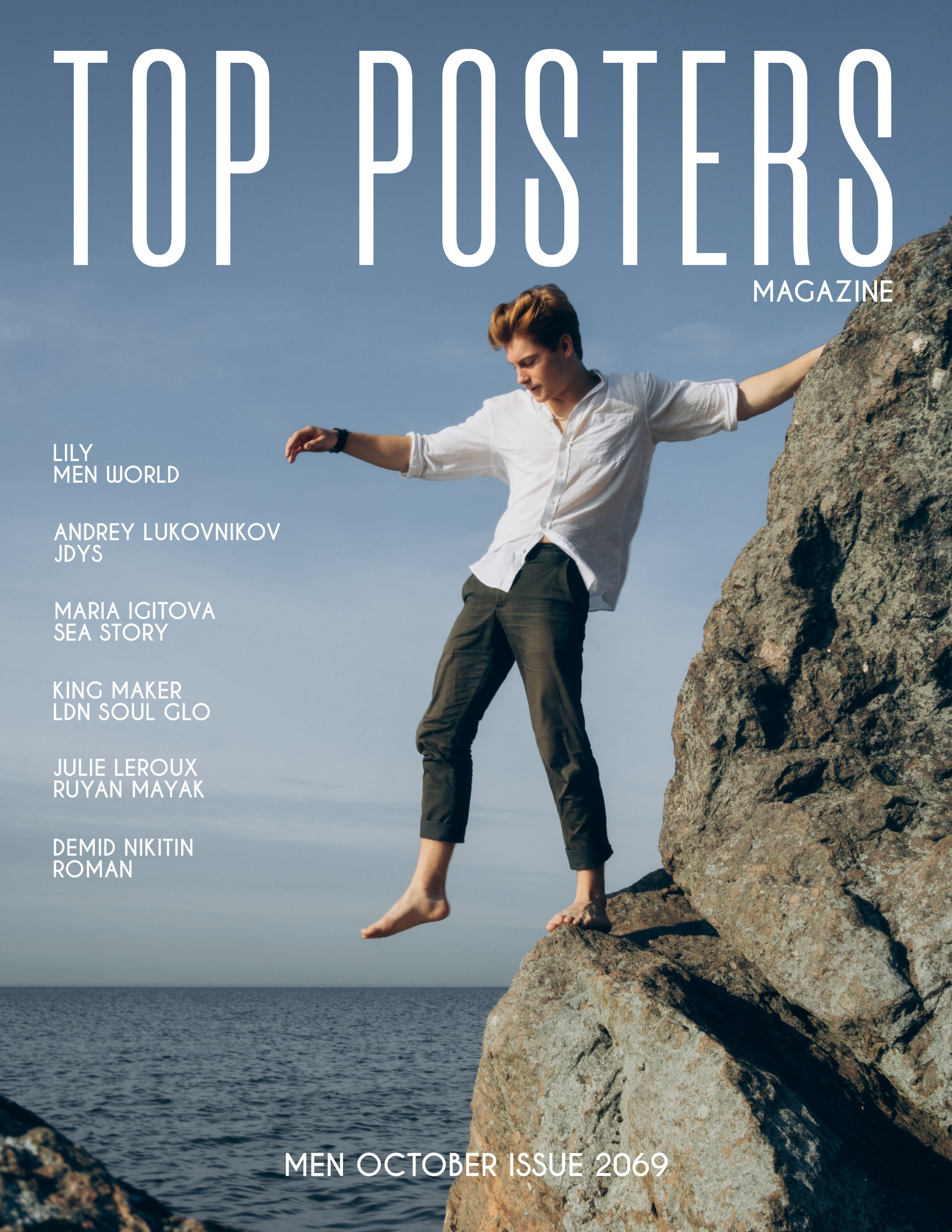 TOP POSTERS Magazine. Фотограф в Москве Маша Игитова