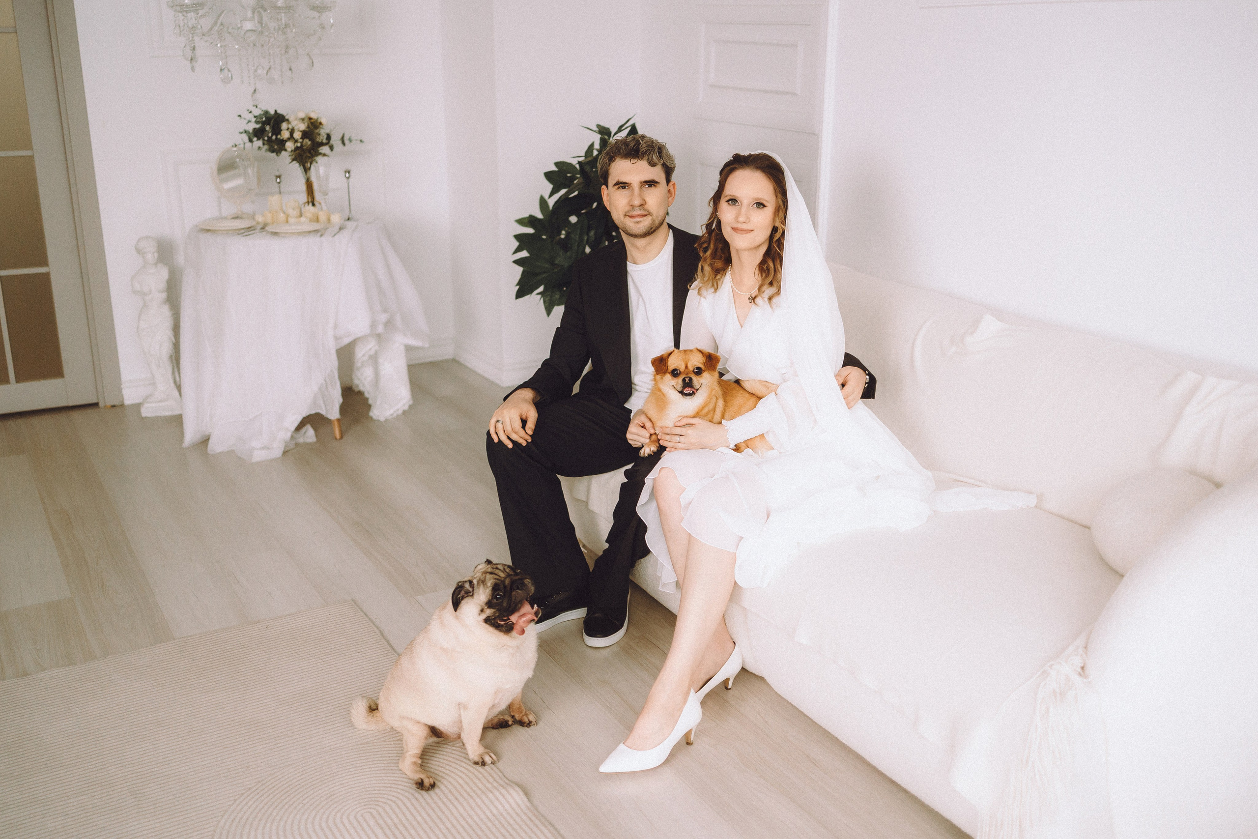 Денис, Василина, Гаврюша и Кнопка