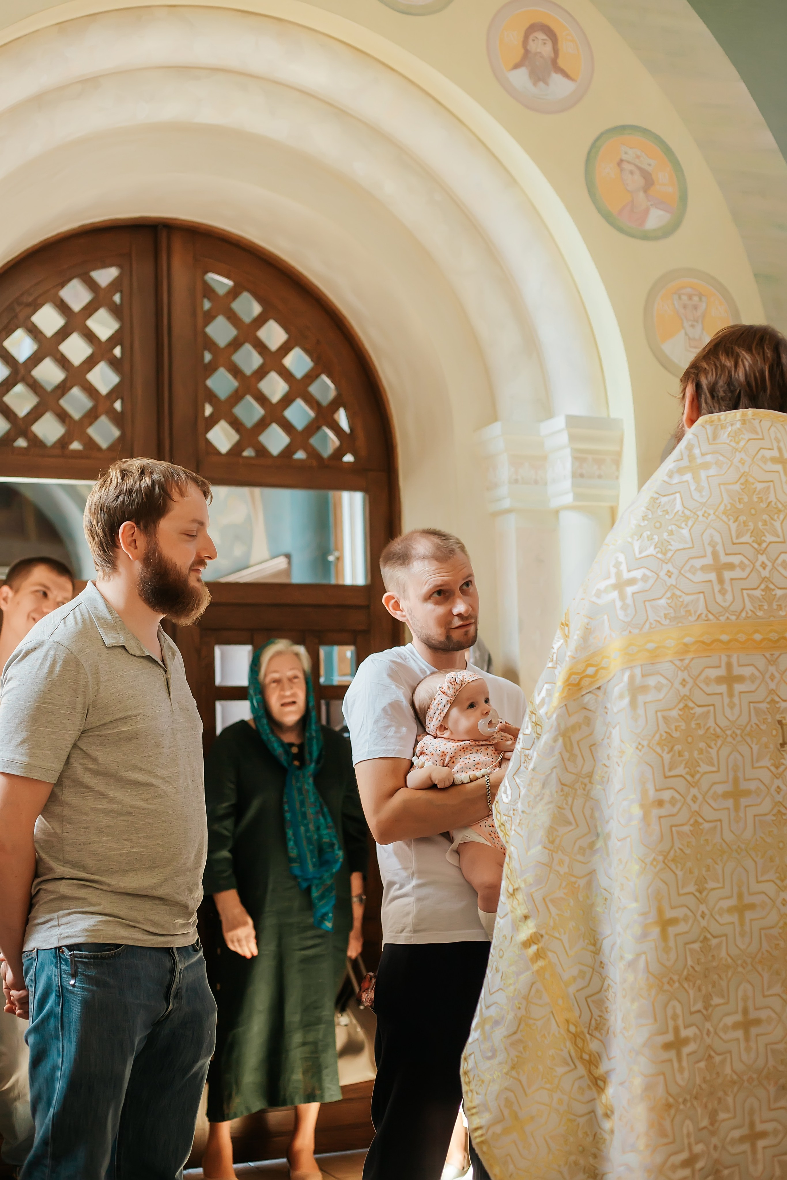 Крещение Валерии. Школьный и детский фотограф Старожилово