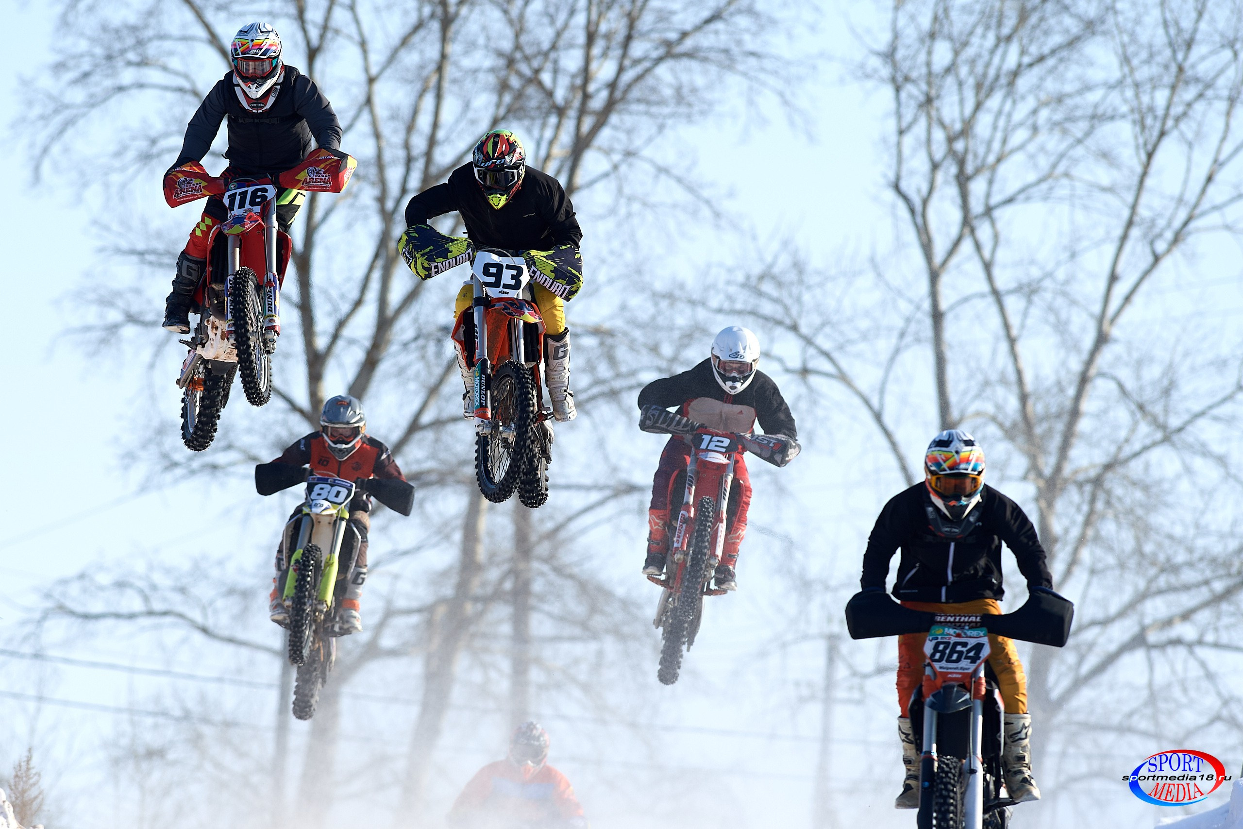 3 этап Кубка Удмуртской Республики по мотокроссу. Воткинск 23.02.2025. Спортивный репортажный фотограф в Ижевске Сергей Мерзляков