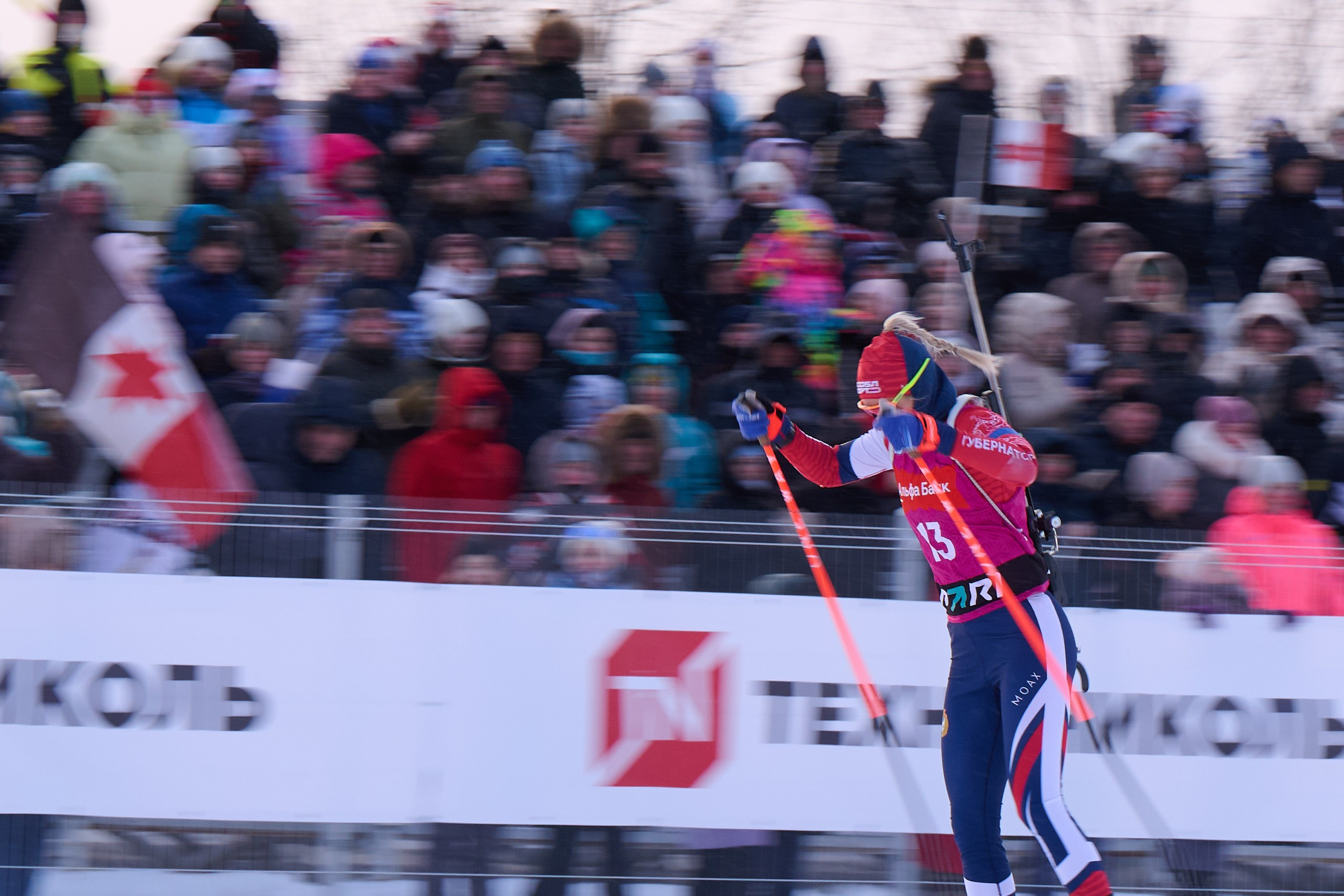 Ижевская Винтовка 55. Спринт. Женщины. Спортивный репортажный фотограф в Ижевске Сергей Мерзляков