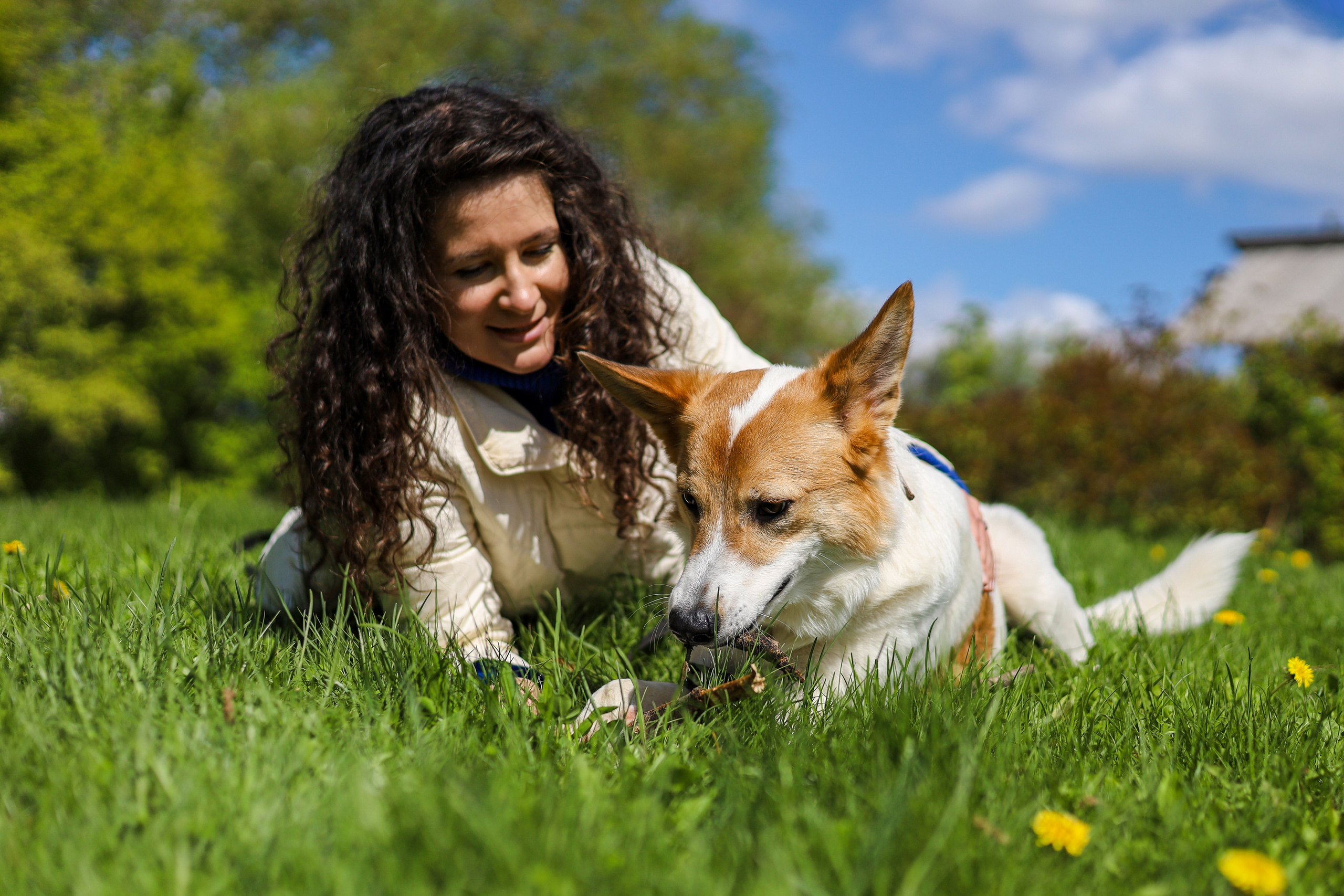 Лучик и Аня. Фотограф-анималист Ксения Шевцова|Москва