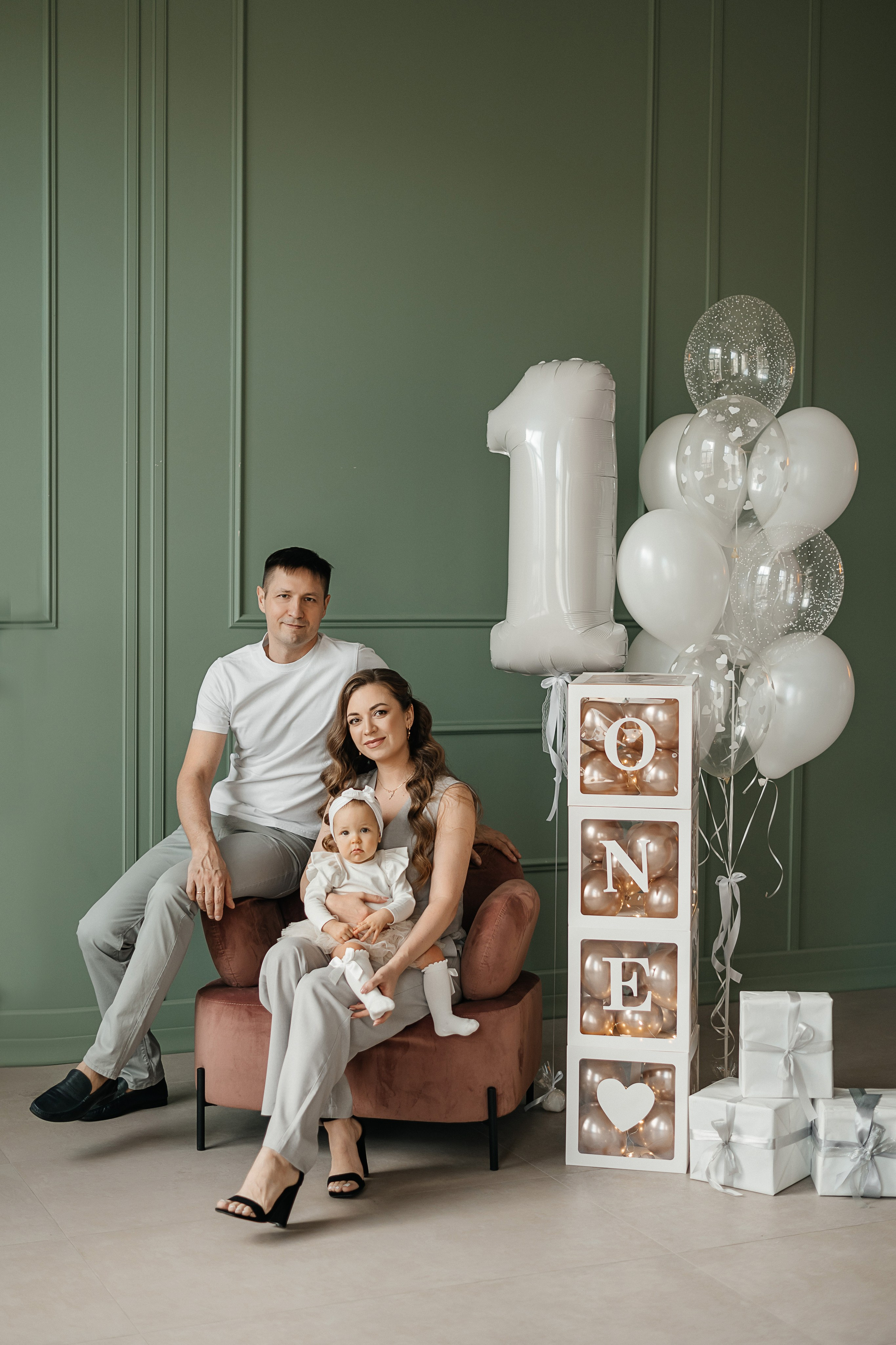 1 годик. Свадебный, семейный и детский фотограф в Москве и области