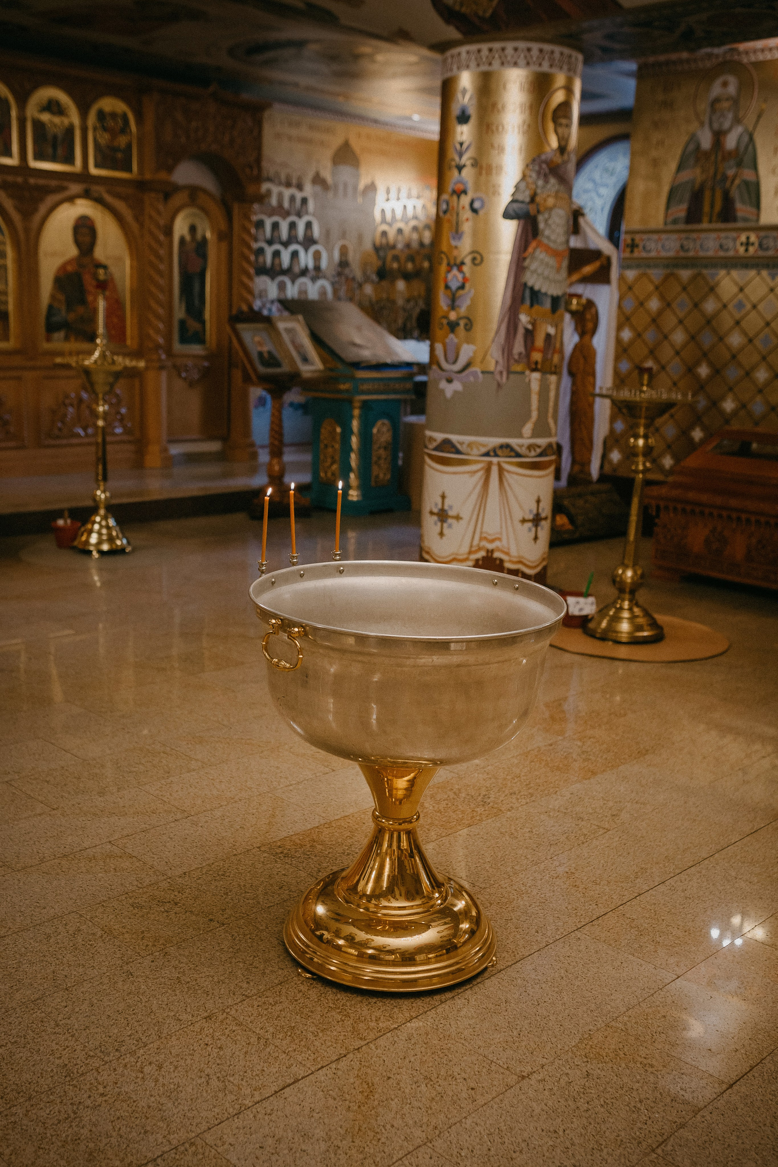 Крещение Софии. Храм Никольский. Семейный фотограф в Сургуте