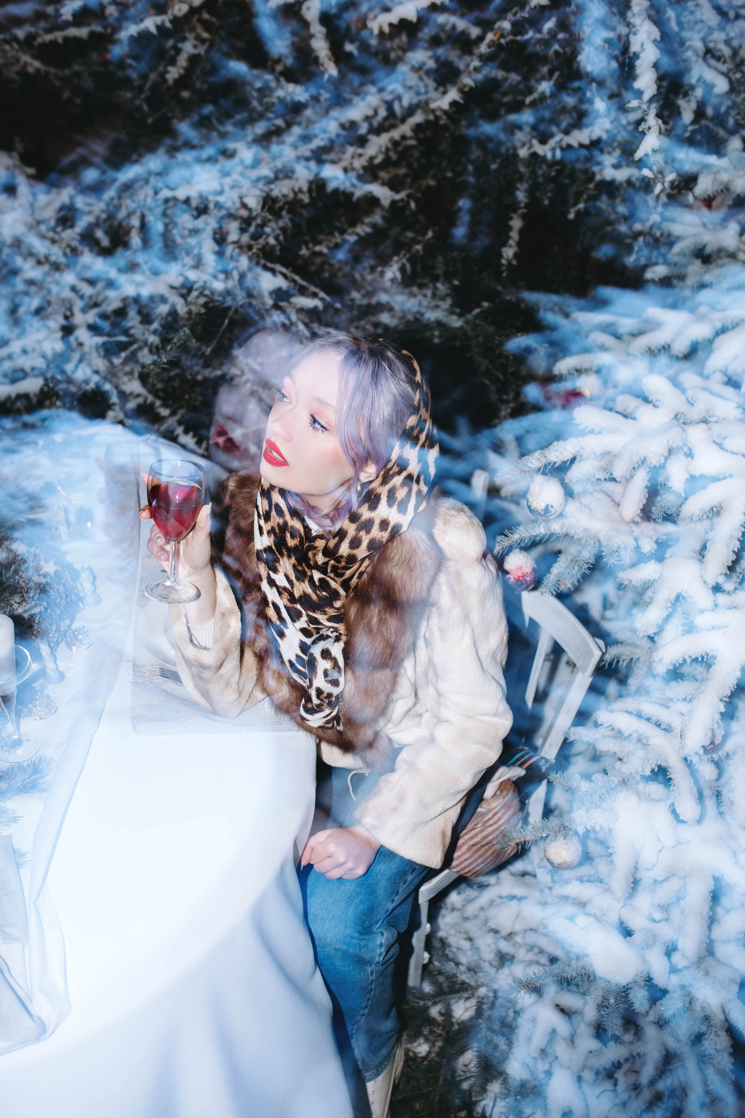 Новый год — девушки в шубах. Фотограф в Ставрополе Алина Клочкова