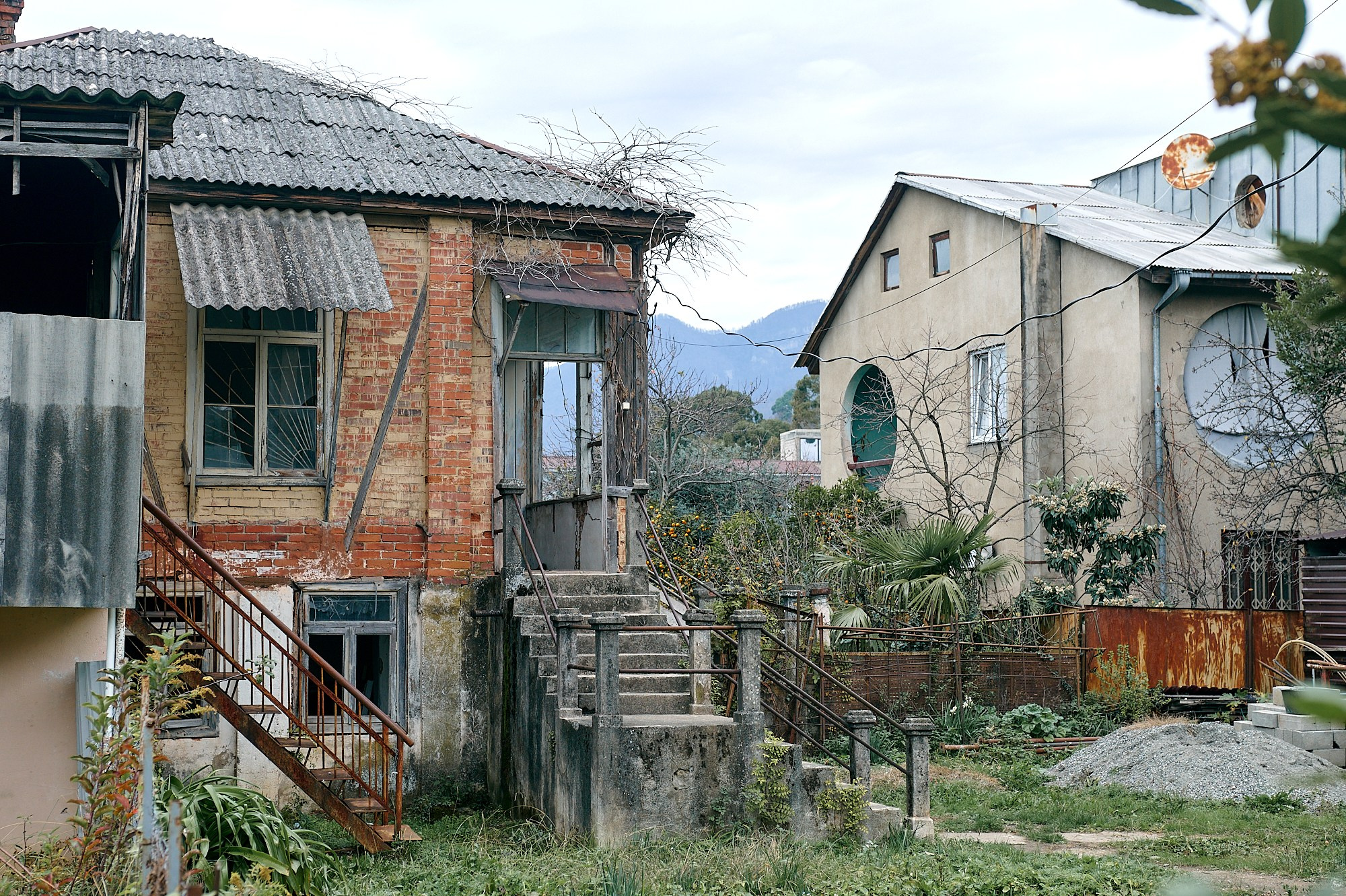 Гагра, Абхазия. Декабрь 2024. Фотографии отовсюду и обо всем