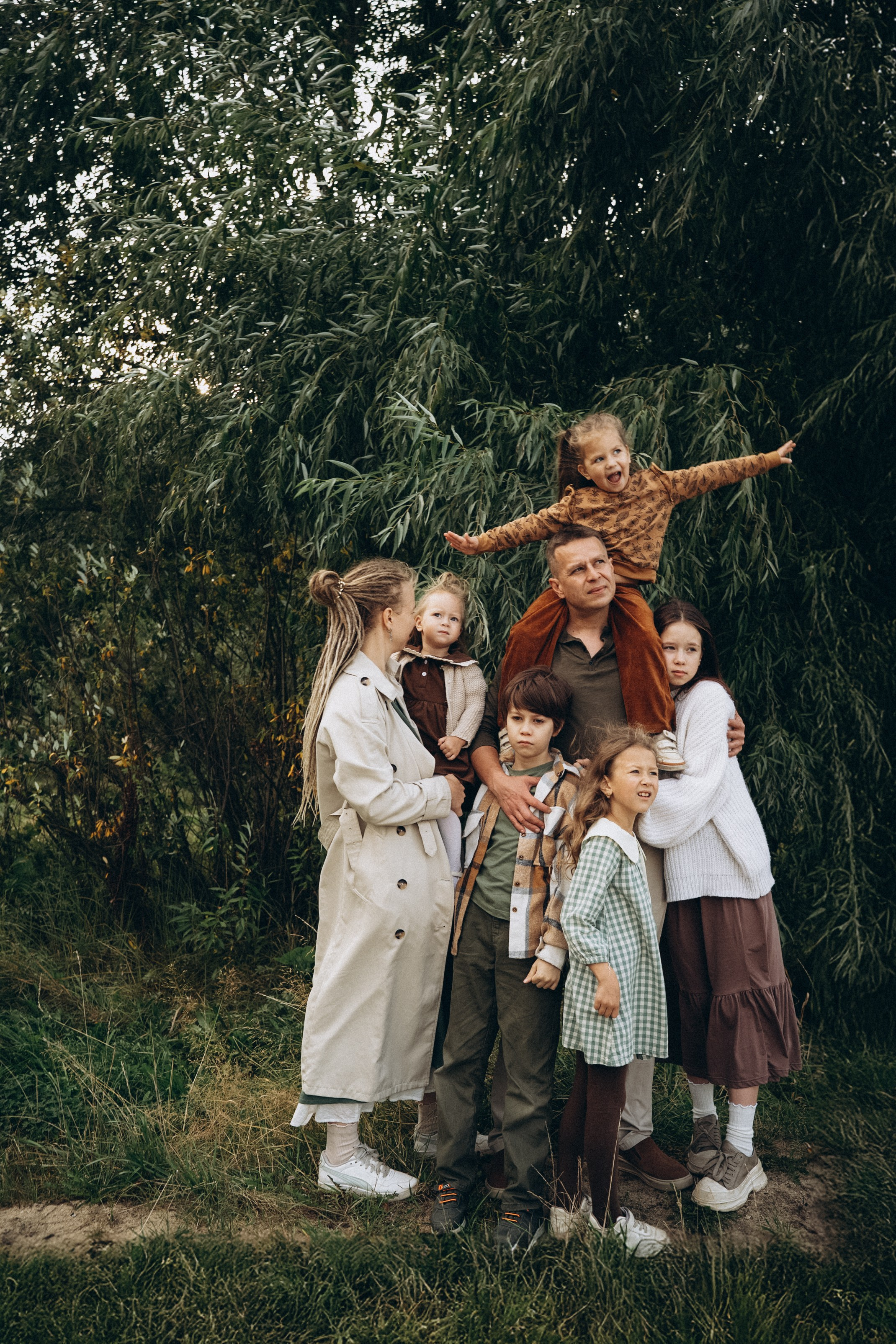 Большая семья. Семейный свадебный фотограф Екатеринбург Первоуральск Шарнина Алёна