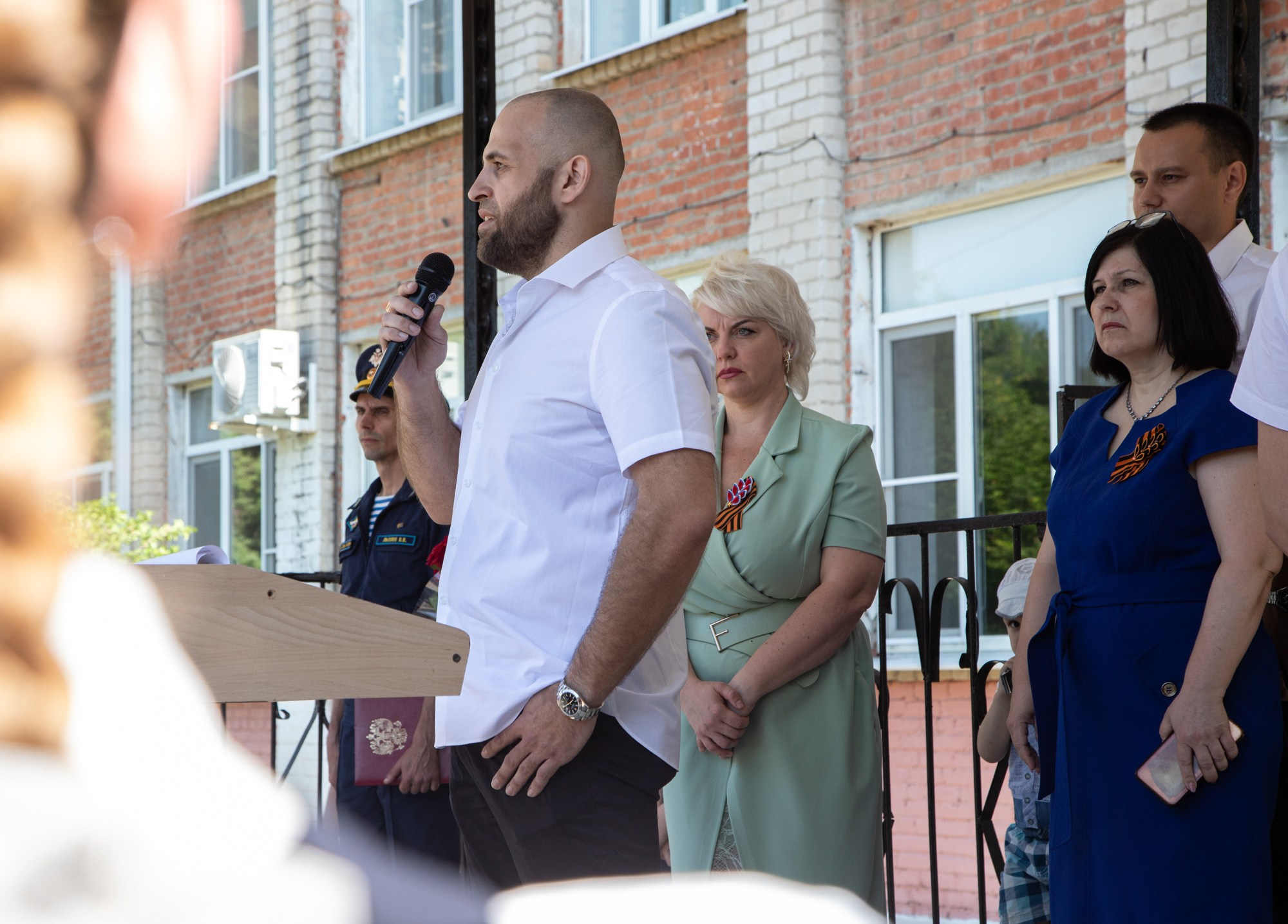 Открытие муралов памяти Героев СВО. Репортажный, промышленный и маркетплейс-фотограф Дмитрий Чернат