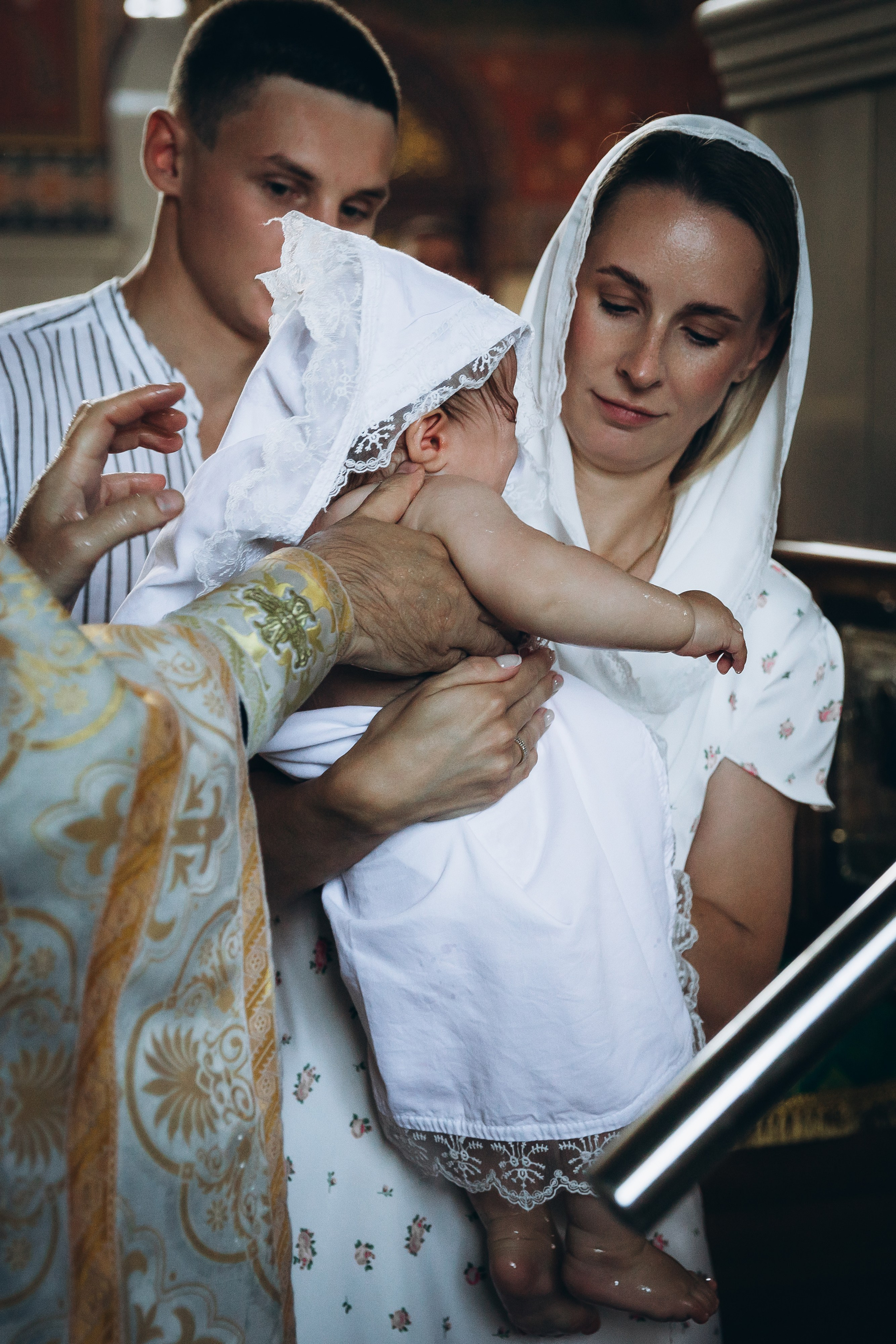 Крещение Анечки. Фотограф в Краснодаре Алла Потоцкая