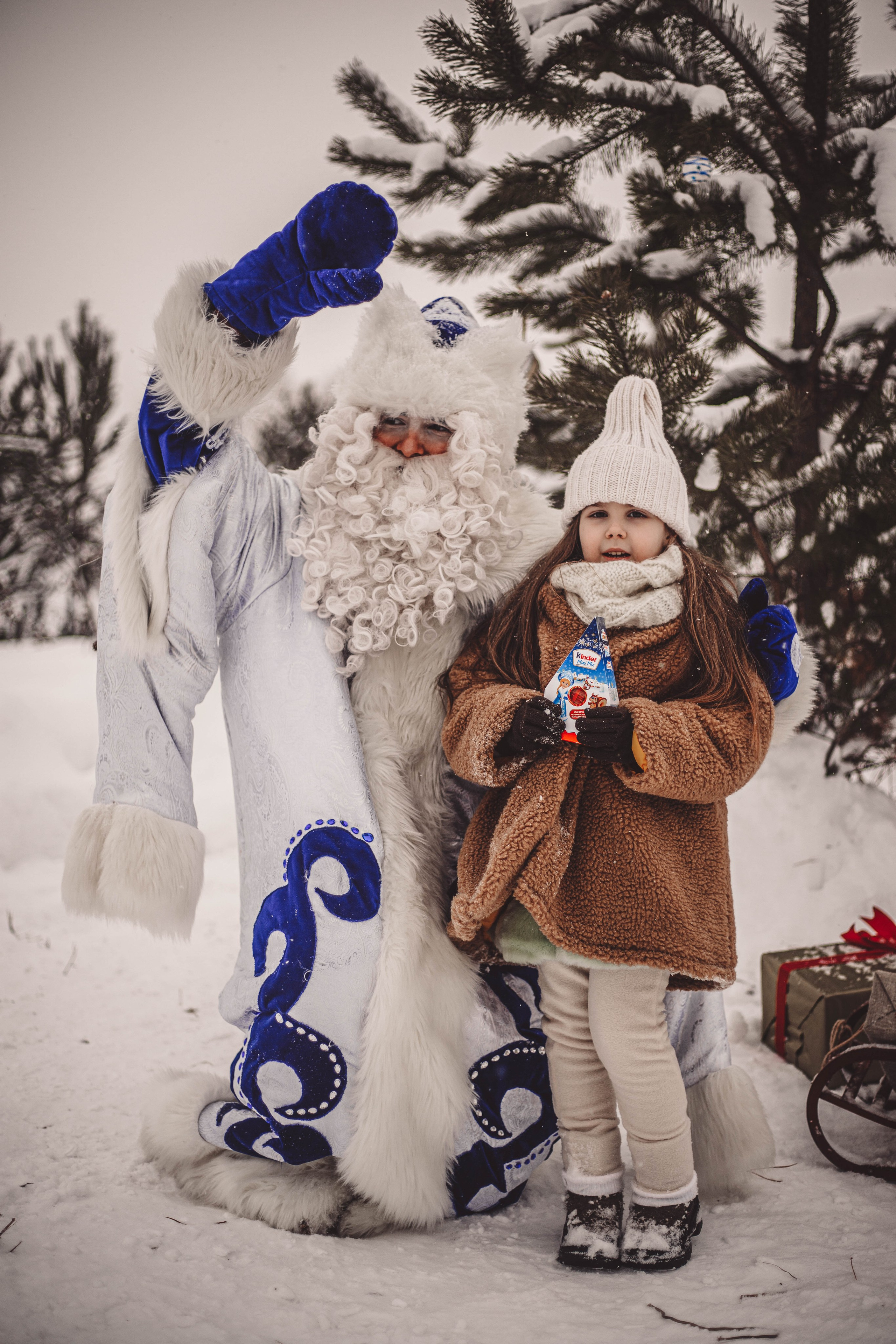 Фотопроект - Волшебная встреча с Дедом Морозом. Семейный и женский фотограф Кемерово Мария Степ