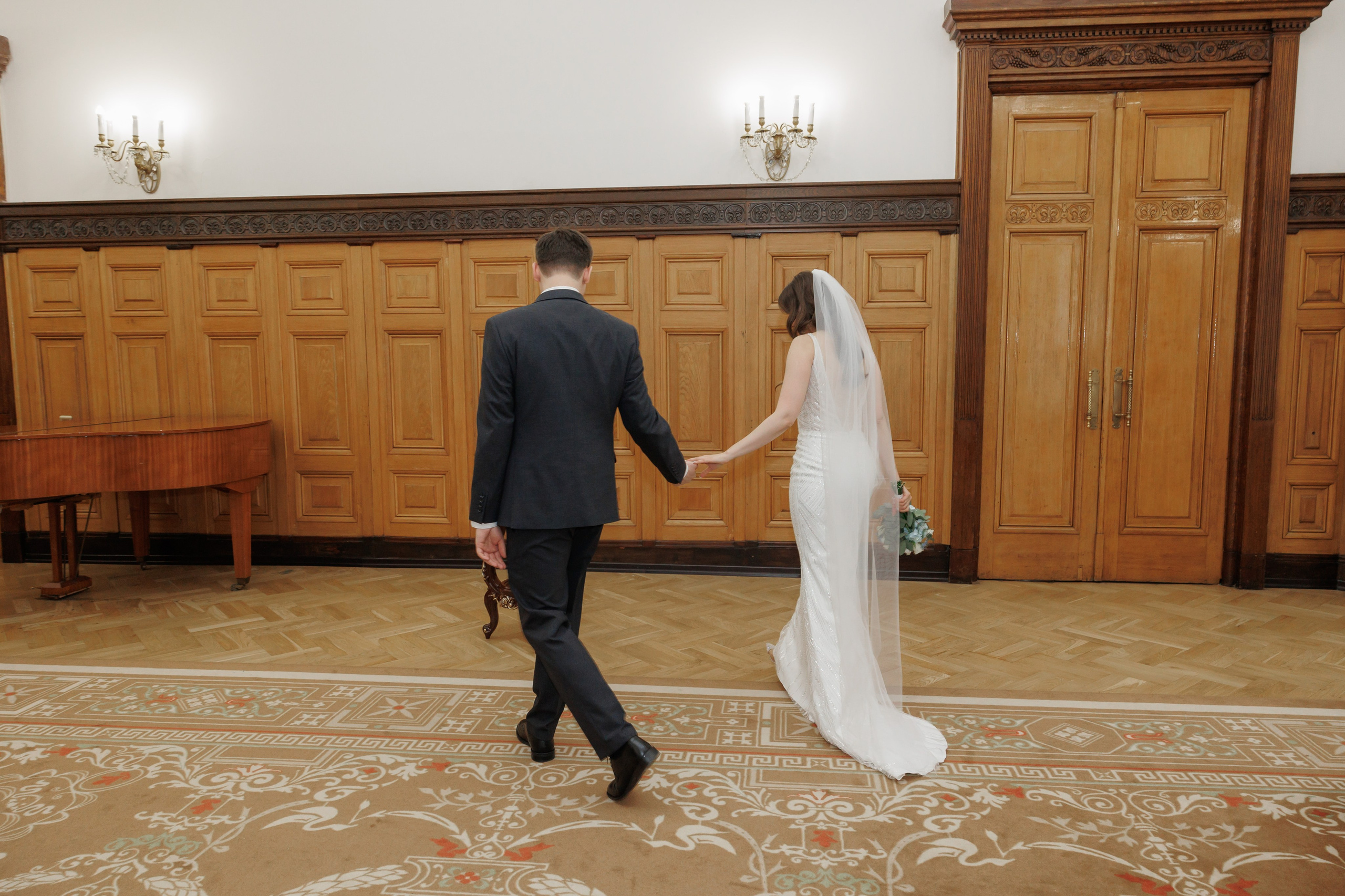 Даша и Дима, Грибоедовский ЗАГС. Свадебный и репортажный фотограф (Москва, Королев и другие)