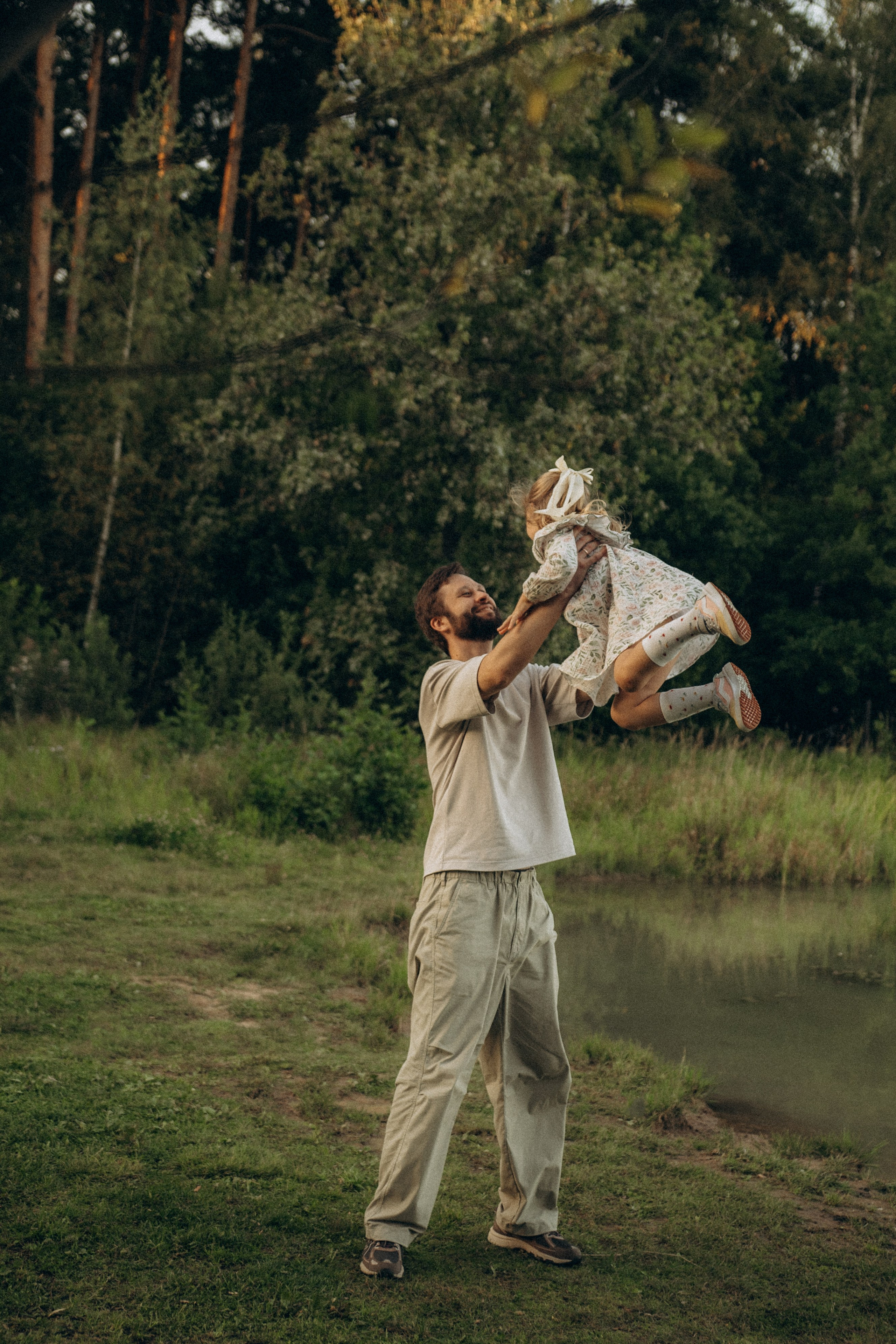 Вечер в Мещерском. Гаврилова Настя семейный фотограф lifestyle в Москве