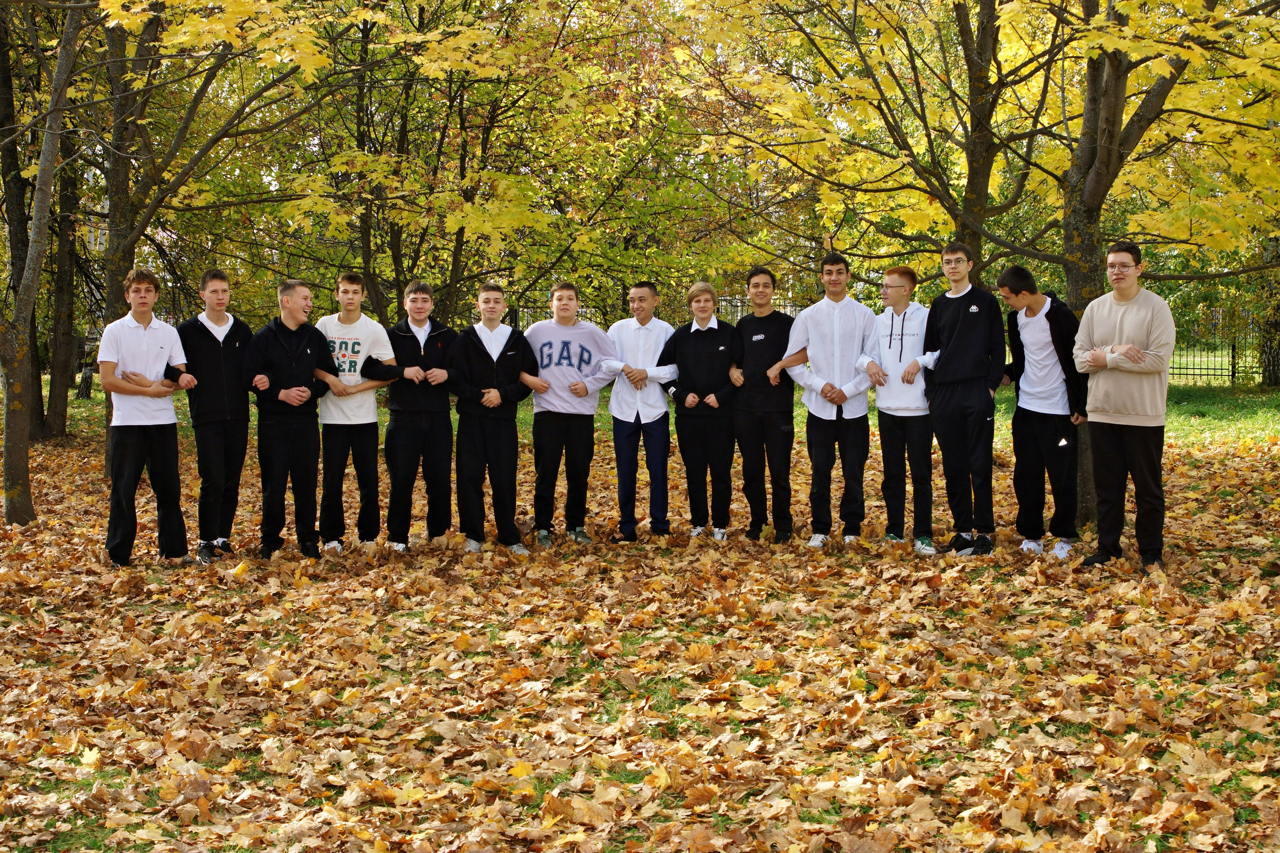 Осенняя фотосессия в школе г. Йошкар-Ола