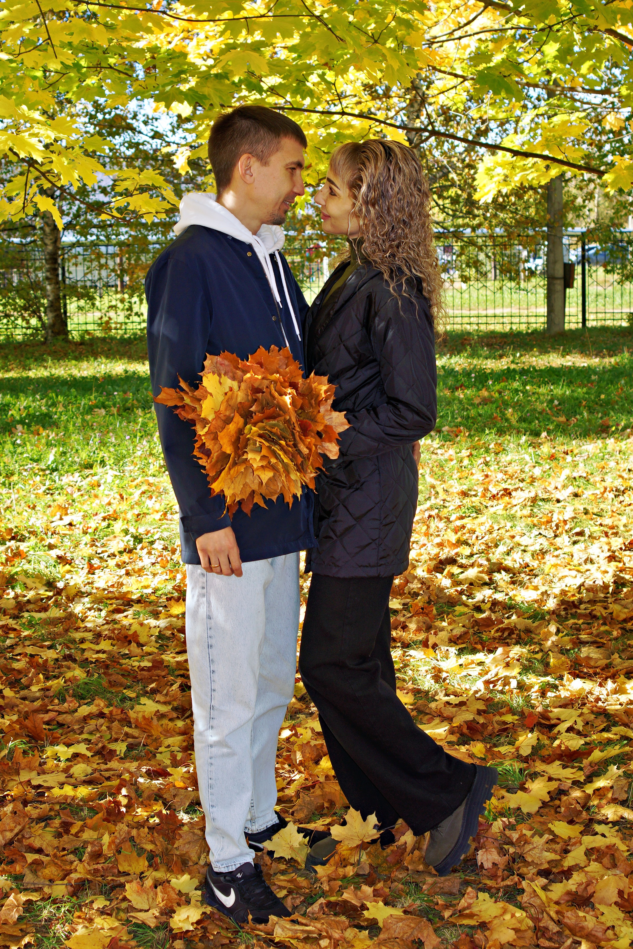 Осенняя фотосессия в детском саду г. Йошкар-Ола