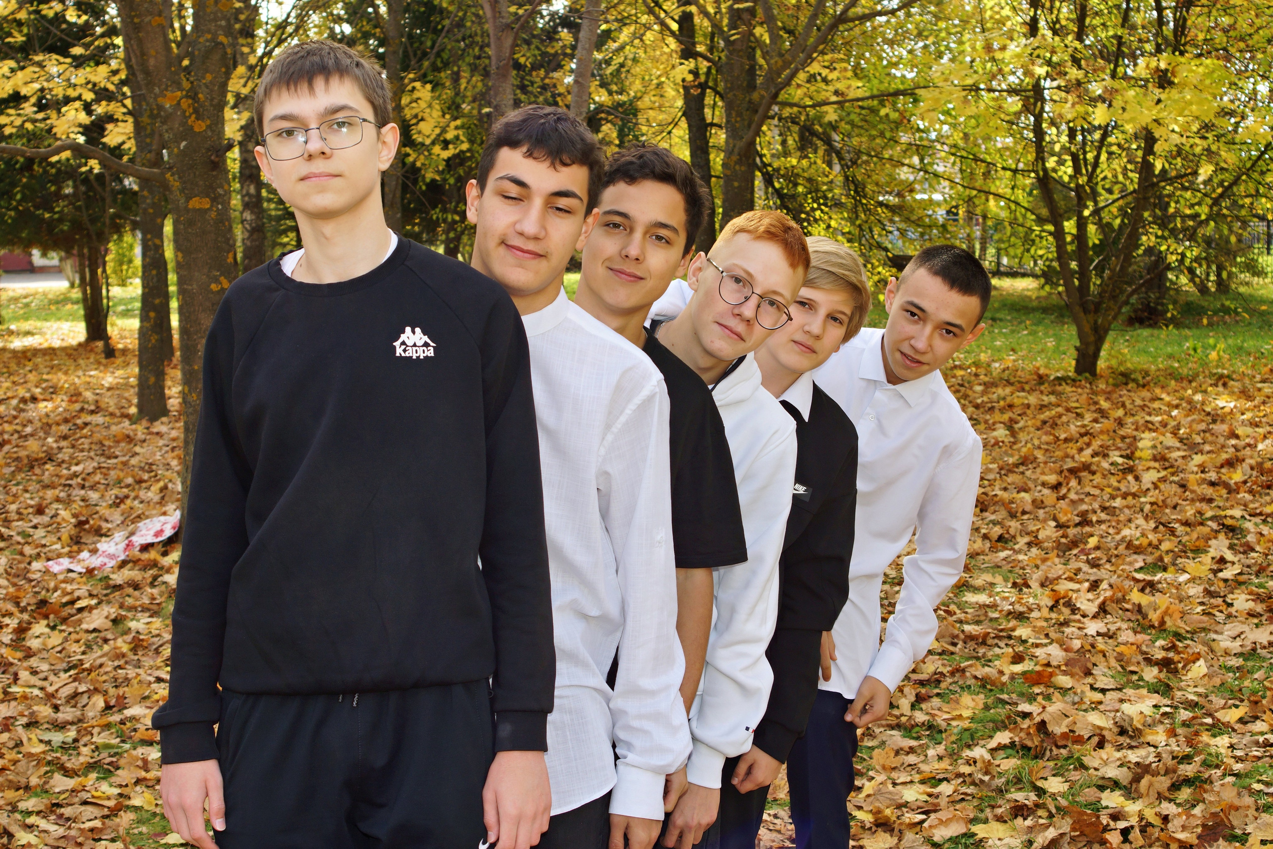 Осенняя фотосессия в школе г. Йошкар-Ола