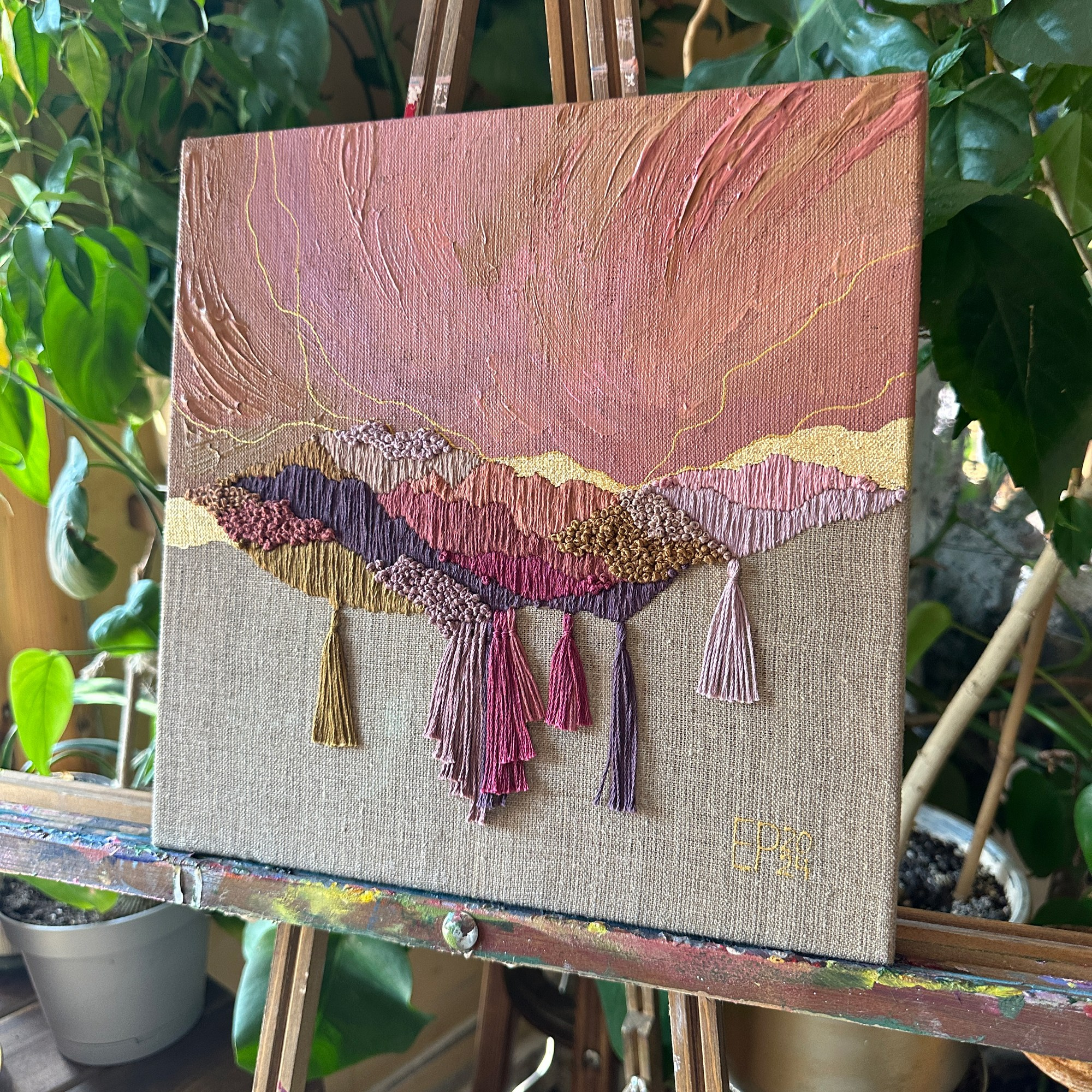 Origin of color. Artist Ekaterina Prisich