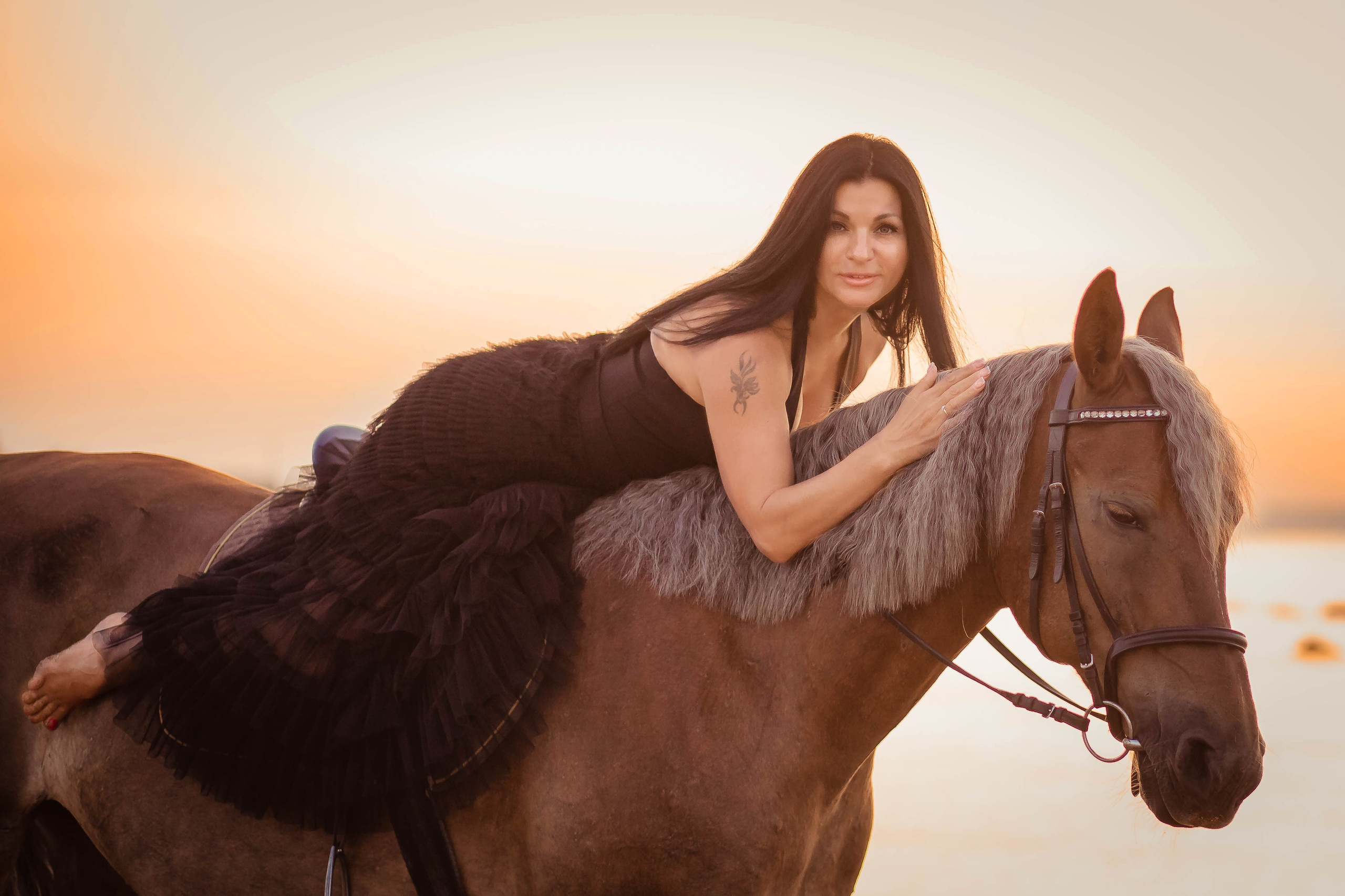 Фотосессия на море с лошадью. Фотограф в Феодосии Наталья Булгакова