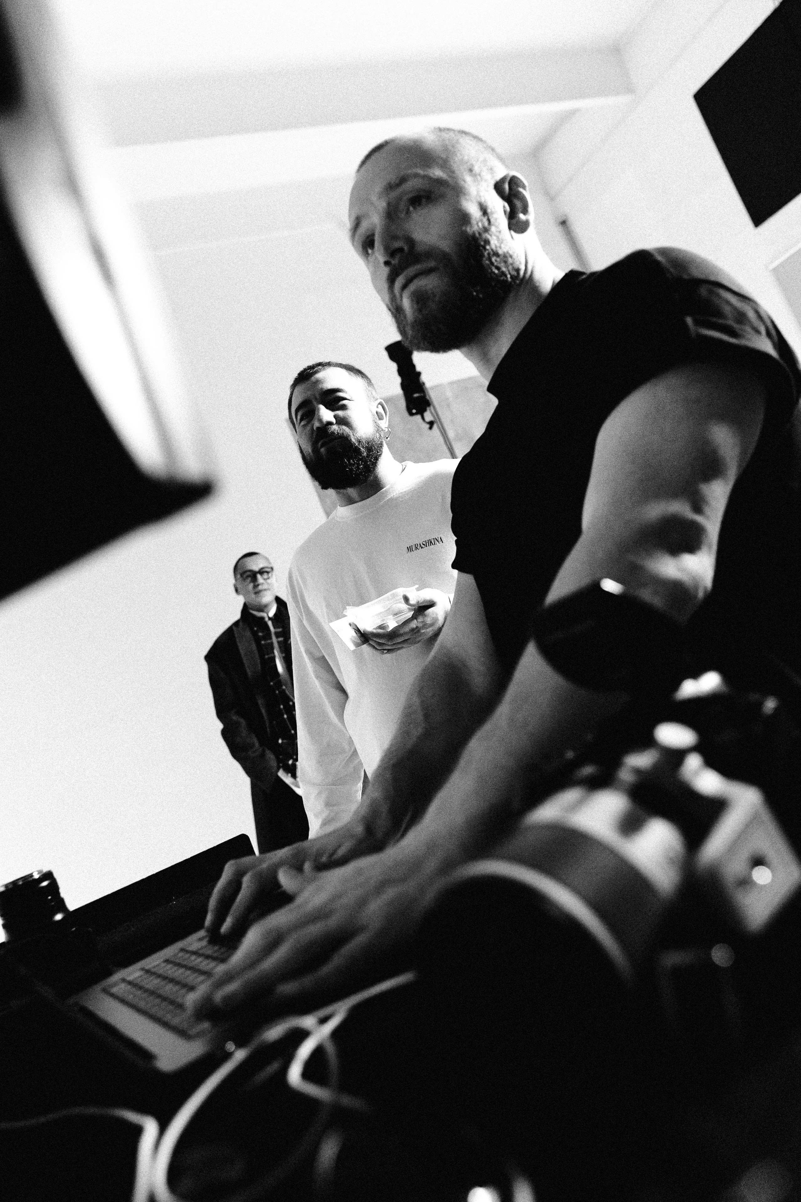 Бэкстейдж со съёмки Дмитрия Портнягина у Валентина Блоха. Commercial photographer | Anton Ermakov