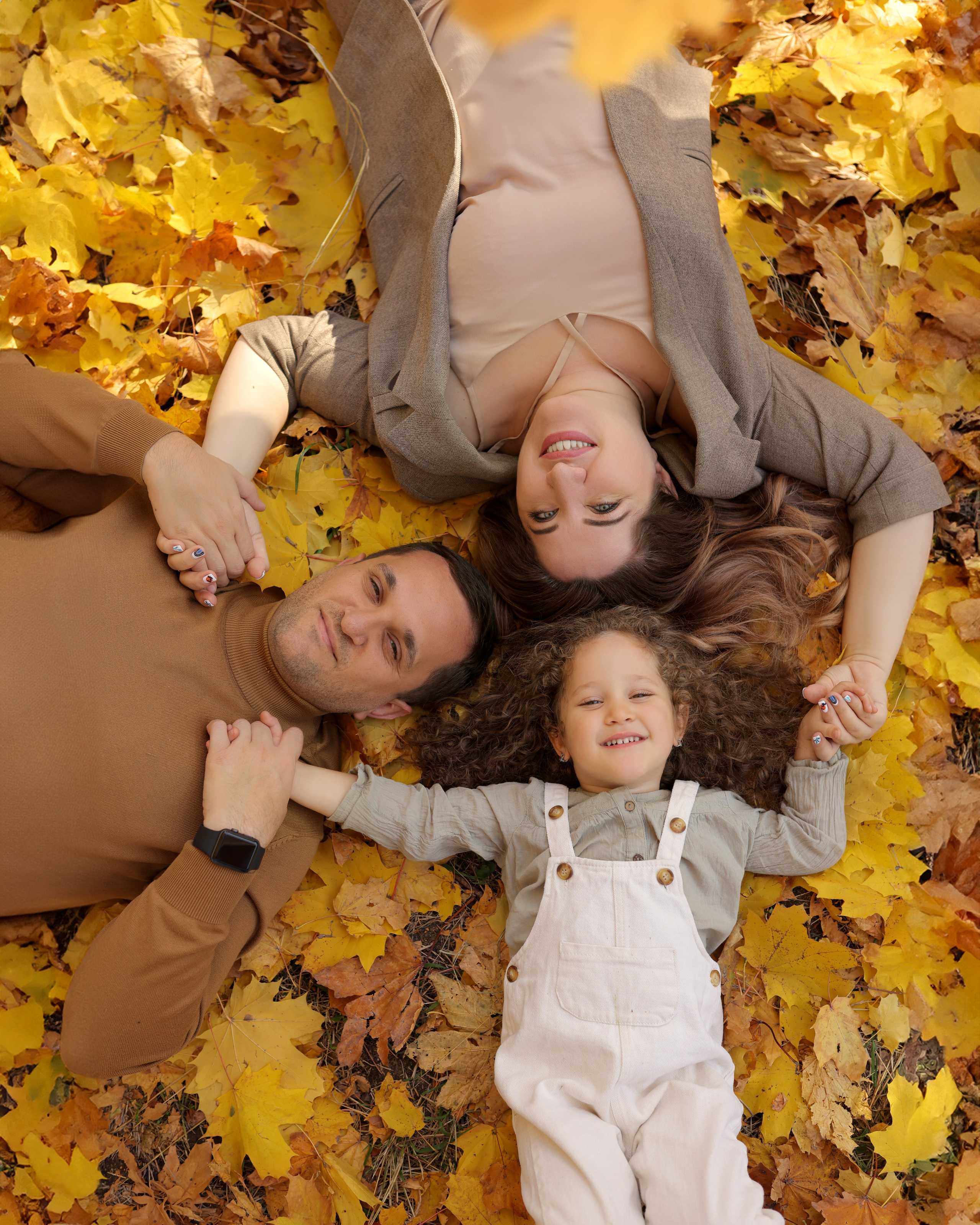 Семейная осенняя фотосессия — Светлана, Аслан и Лора. Анна Бондарева — детский и семейный фотограф, обучение фотографии. Кавказские Минеральные Воды, Пятигорск