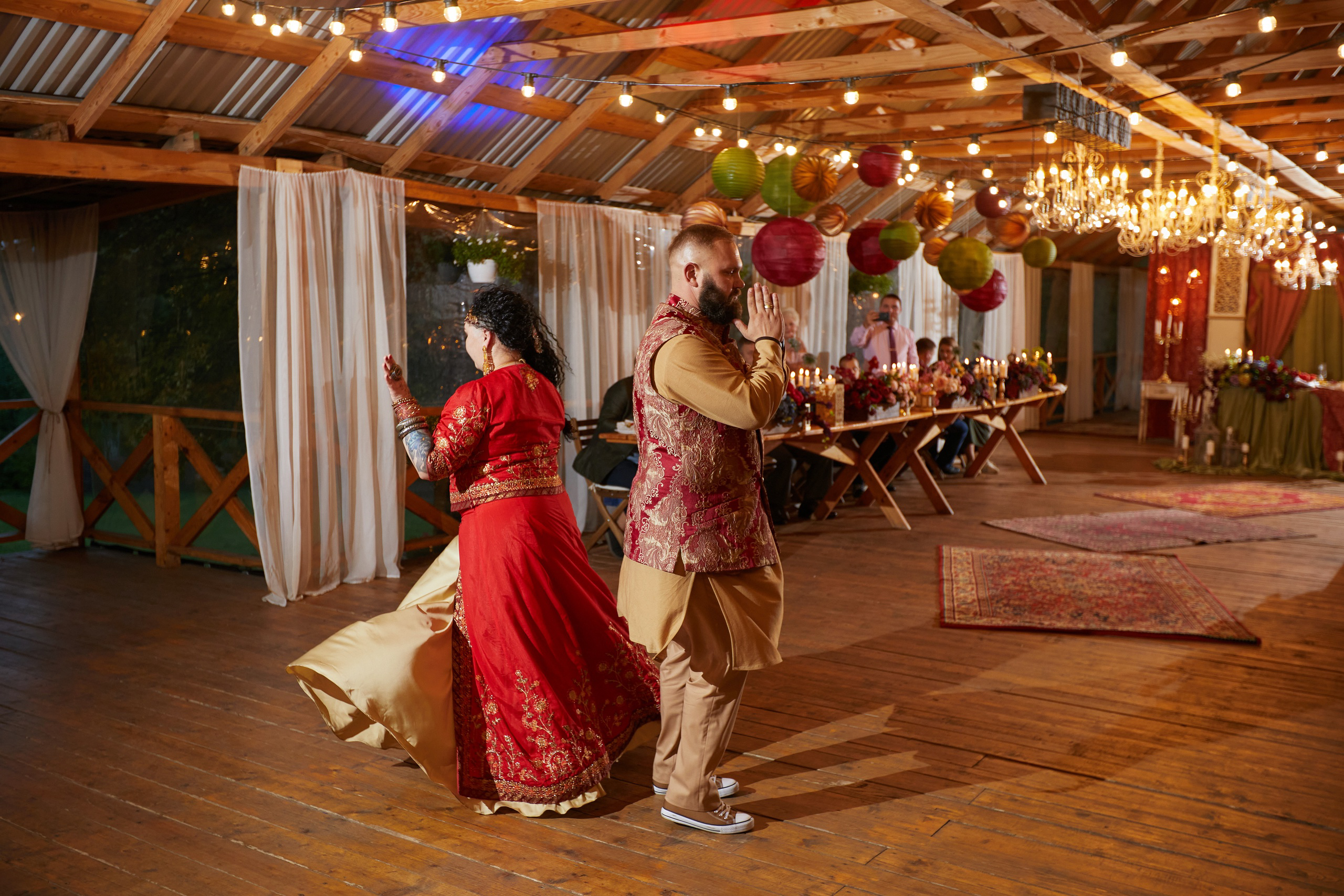 Boombay Day. Rich Event Decor