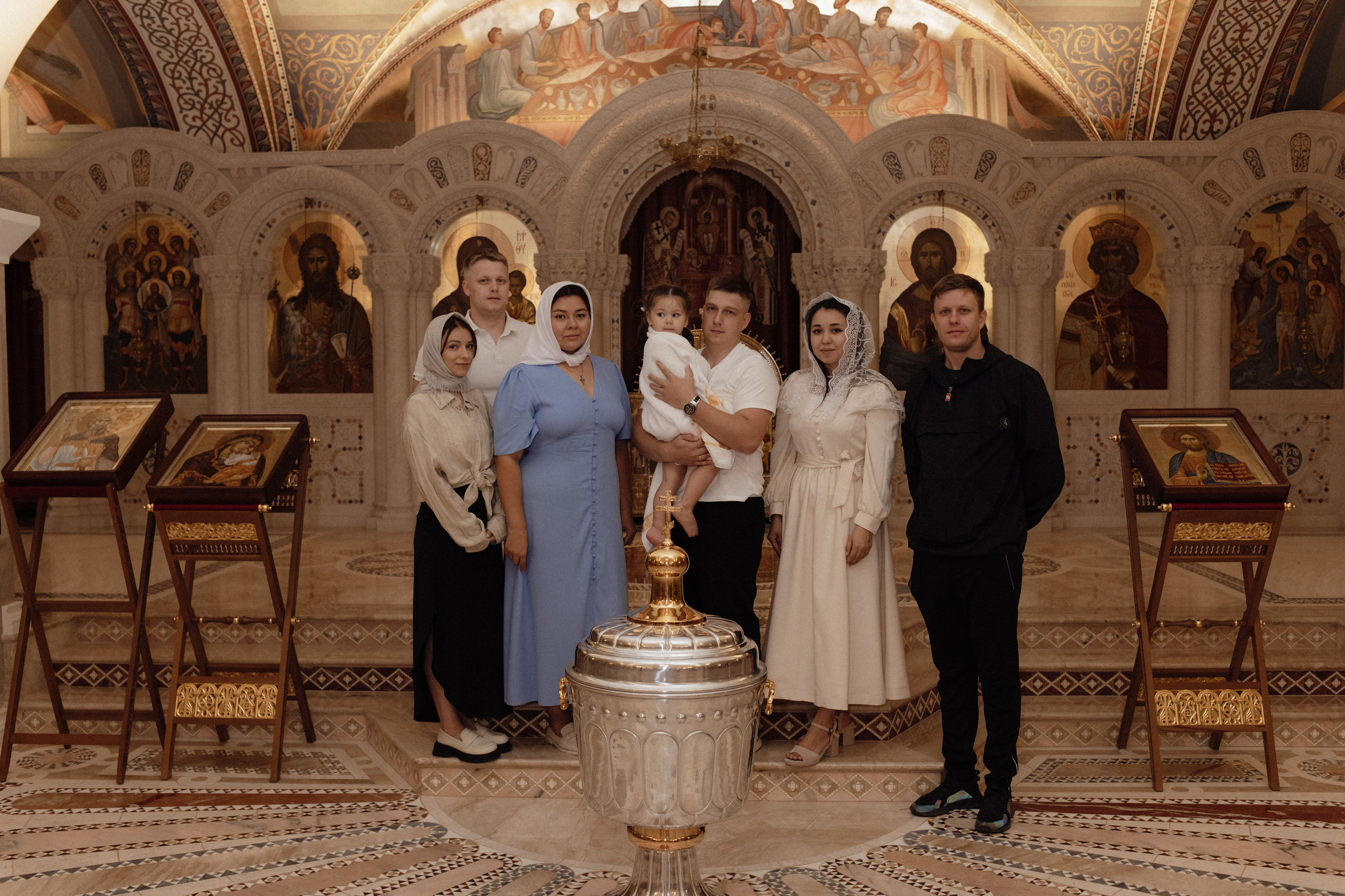 Крещение Киры. Семейный и свадебный фотограф в Челябинске Мария Леонтьева