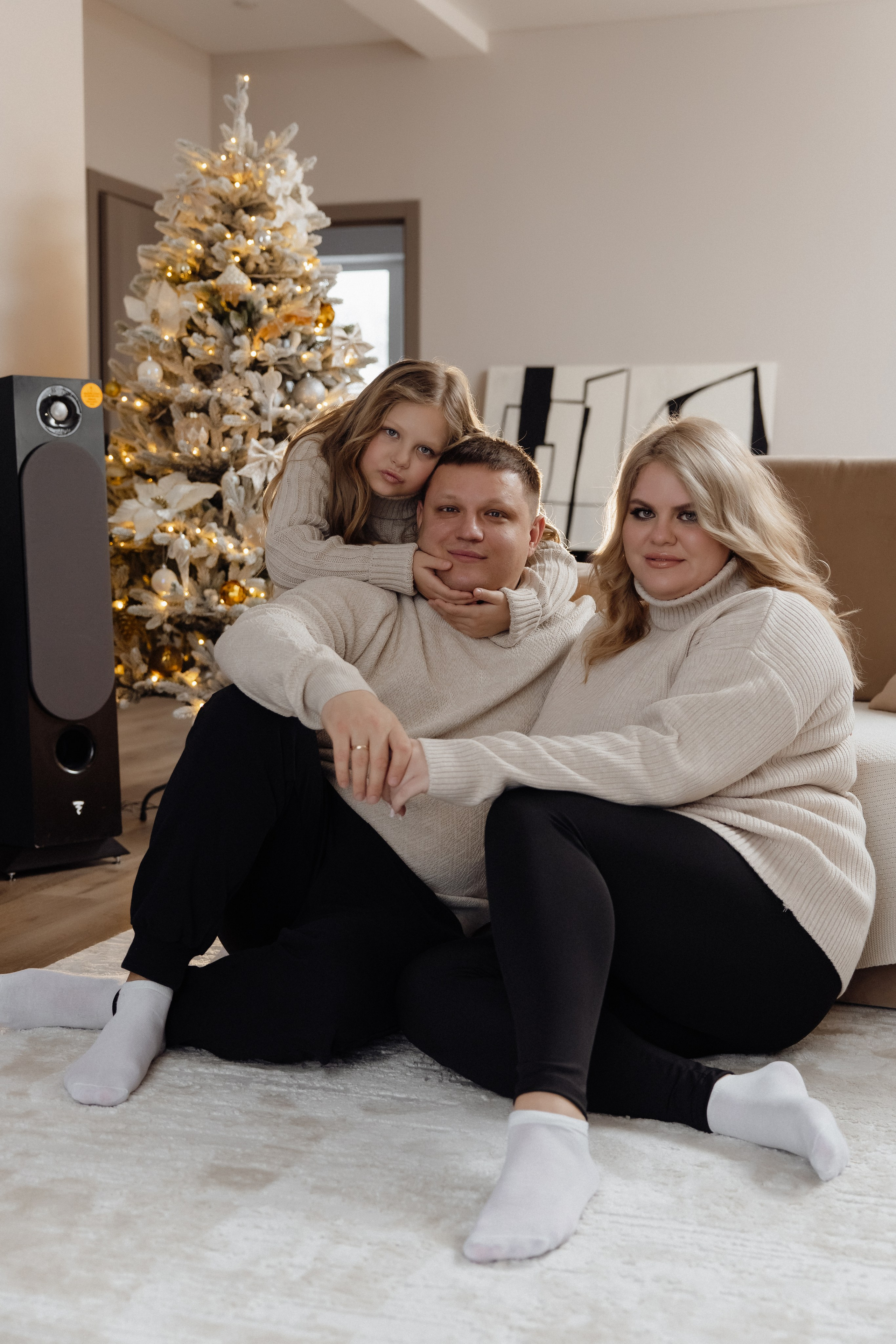 Домашняя новогодняя. Семейный и свадебный фотограф в Челябинске Мария Леонтьева