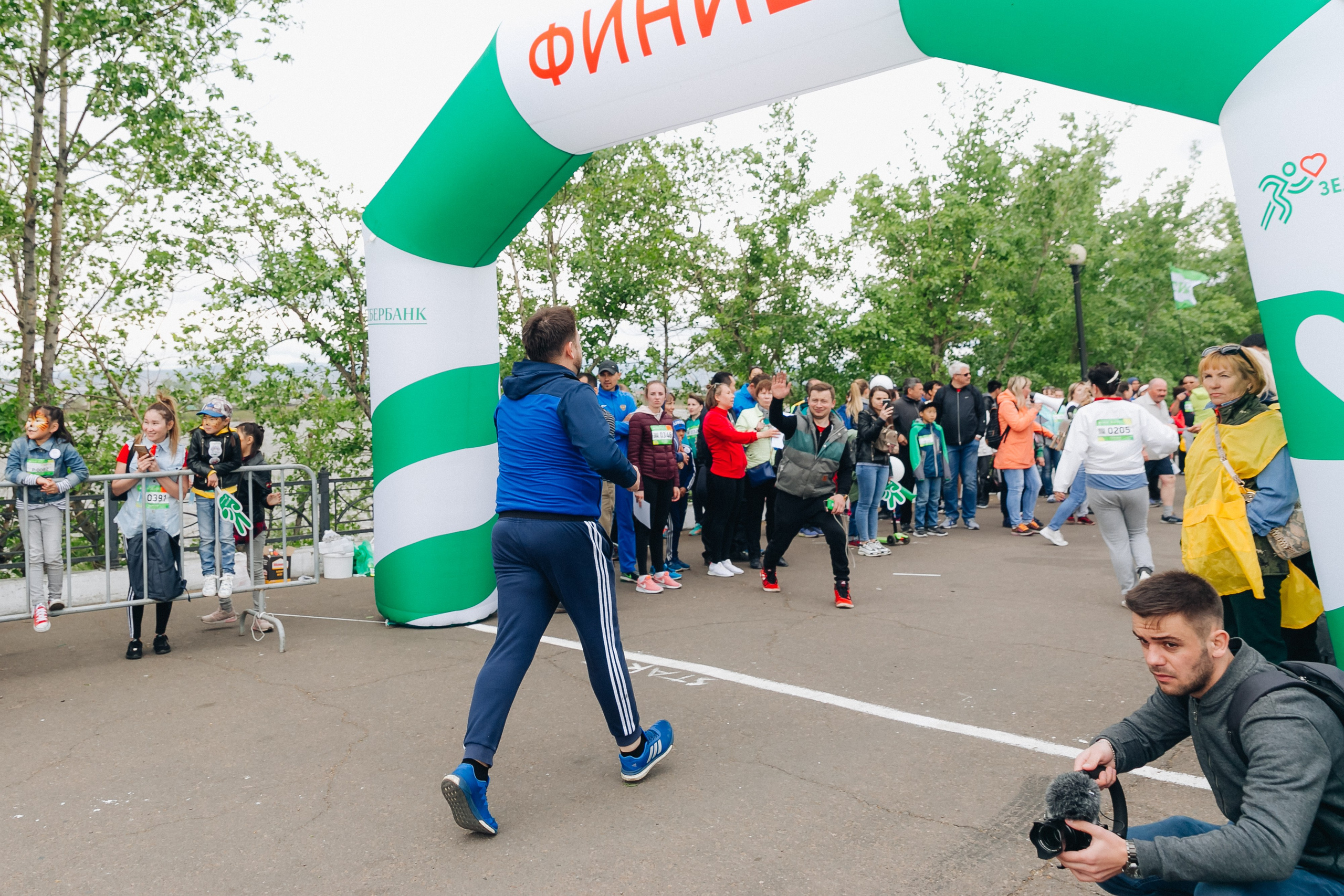 Зеленый марафон Сбербанка. Свадебный и семейный фотограф в Улан-Удэ