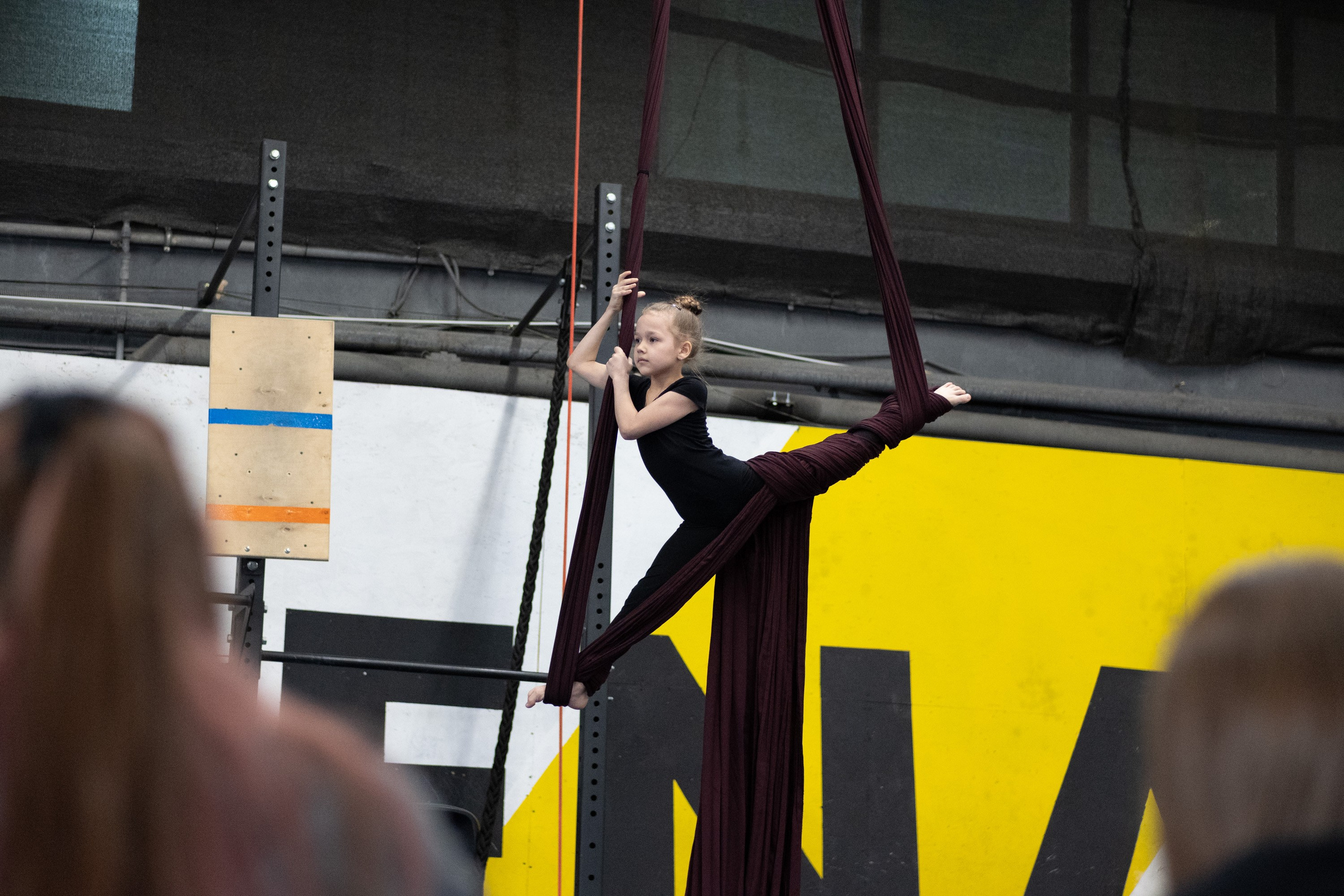 Внутриклубные соревнования по воздушной гимнастике 02.04.23