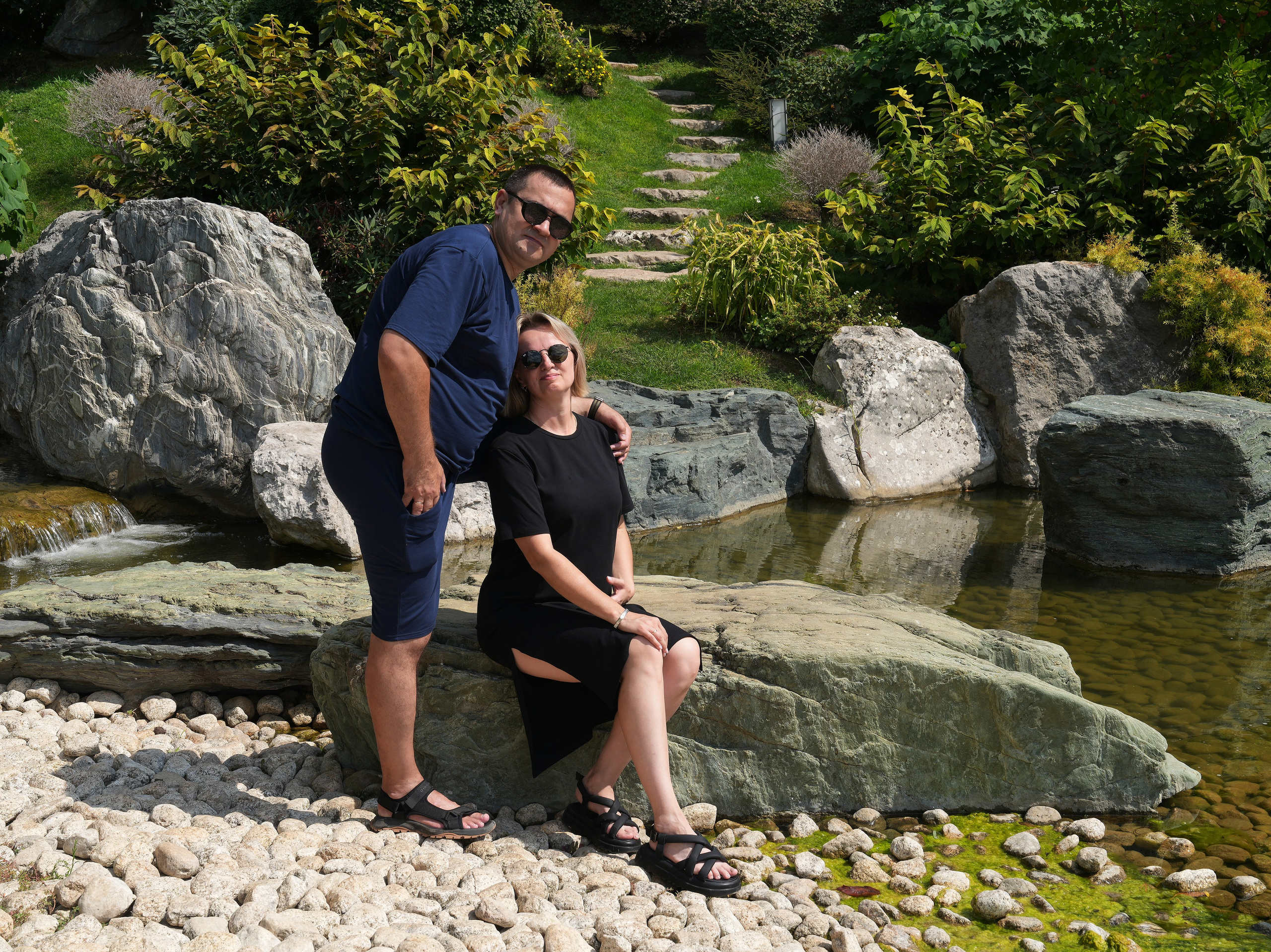 Семейная прогулка 4 человека. Свадебный фотограф Виктория Роса