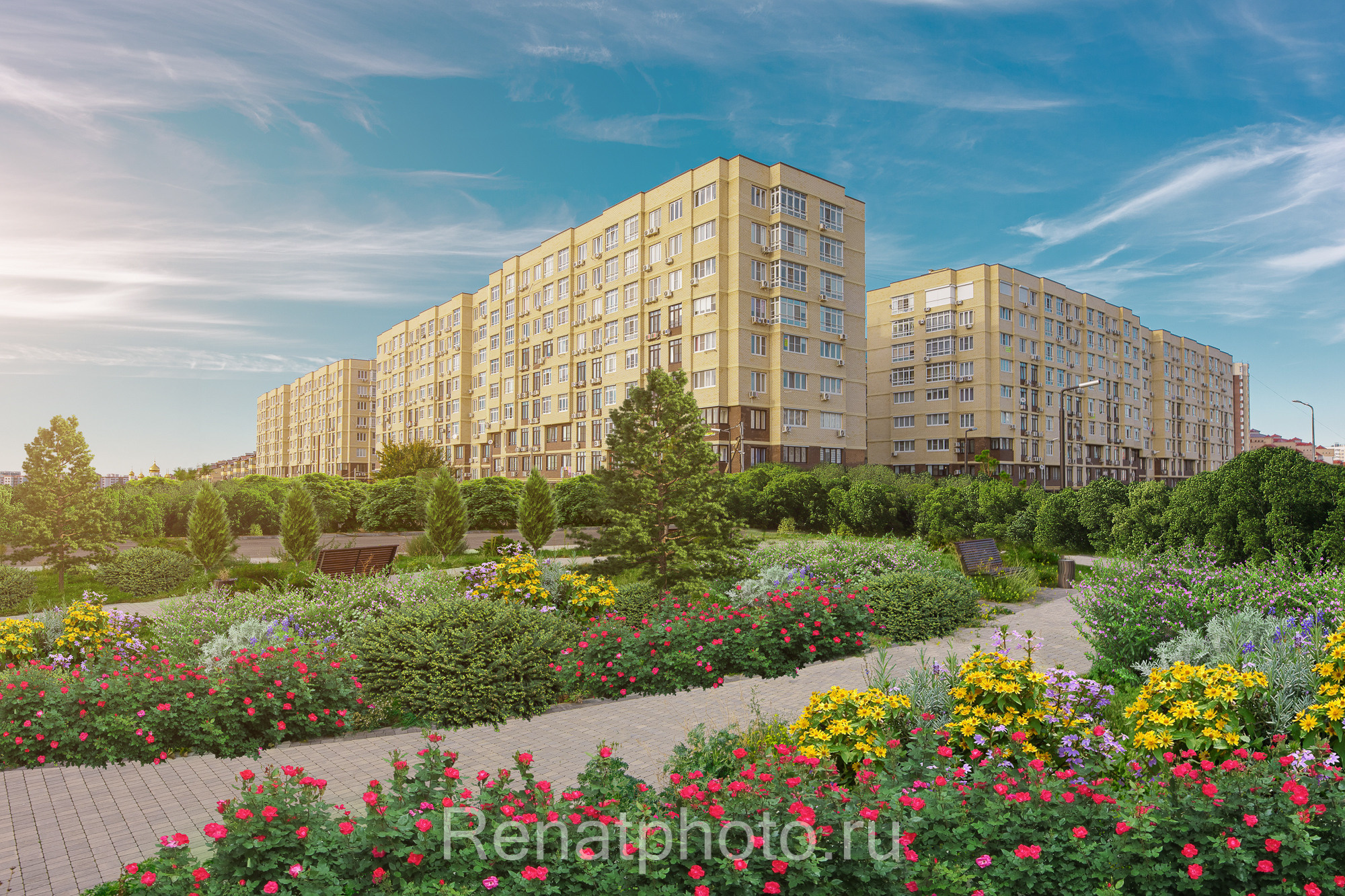 Renatphoto-Фотосъёмка жилых комплексов для строительной компании. Профессиональная фотосъёмка интерьеров, предметная фотосессия еды для меню г. Анапа