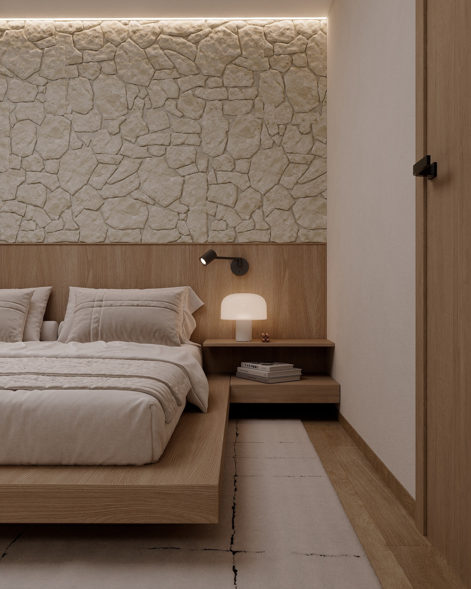 Bedroom/Abruzzo/Italy. Solovets visualization
