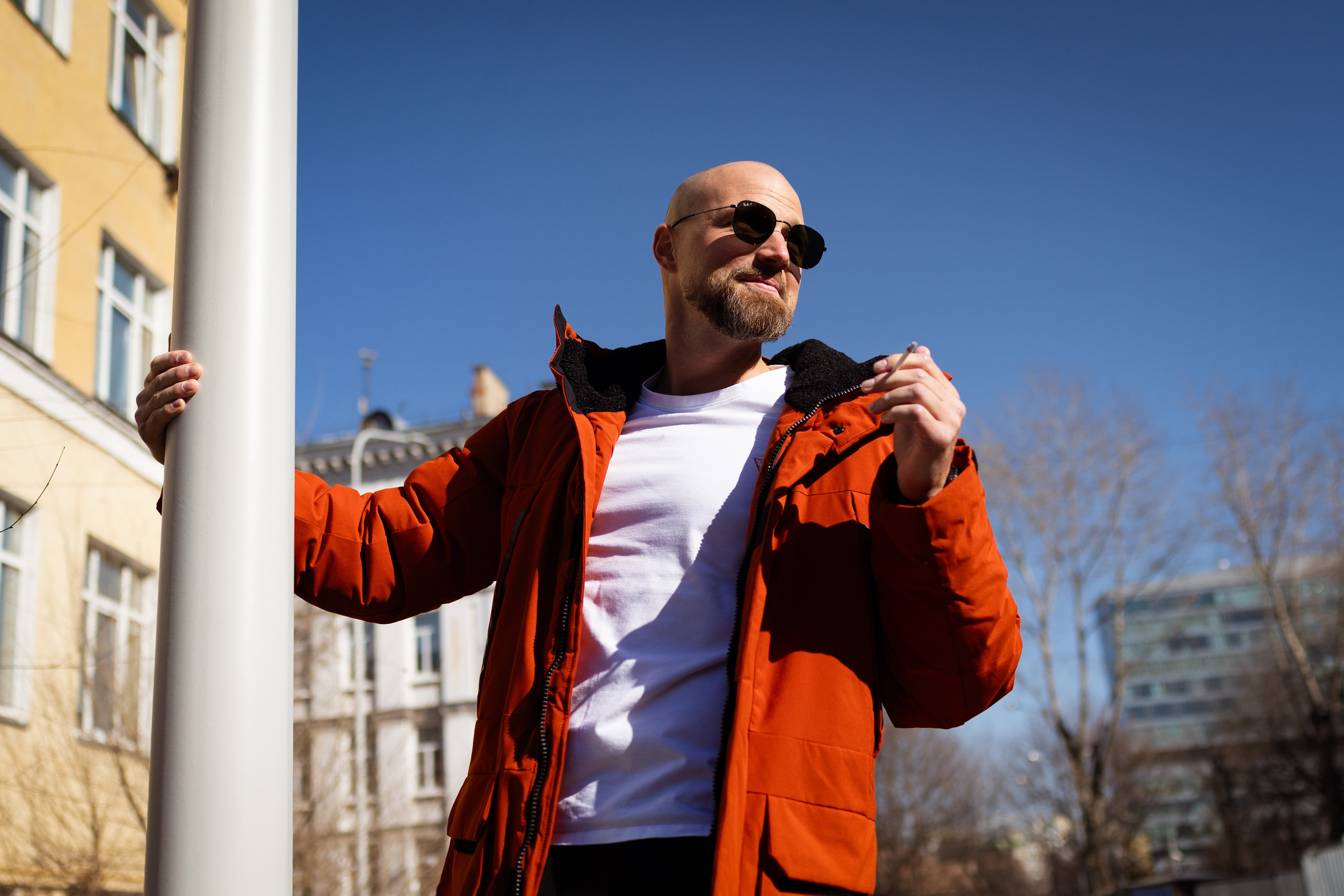 Прогулка после фотосессии в студии, г. Москва. Фотограф в Туле — Борисов Николай