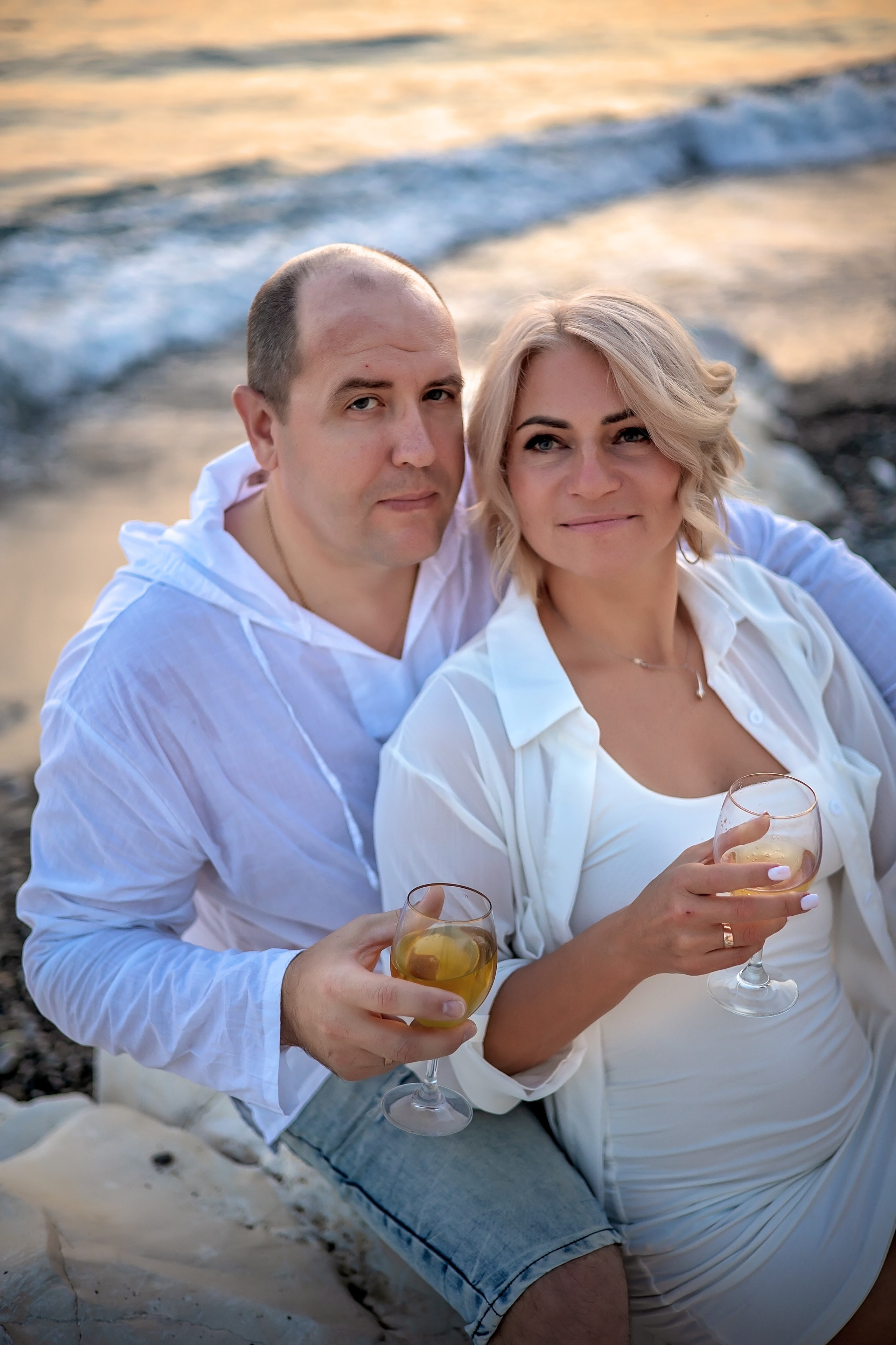 Танюшка на белых скалах. Свадебный и семейный фотограф в Абхазии Эля Цишба