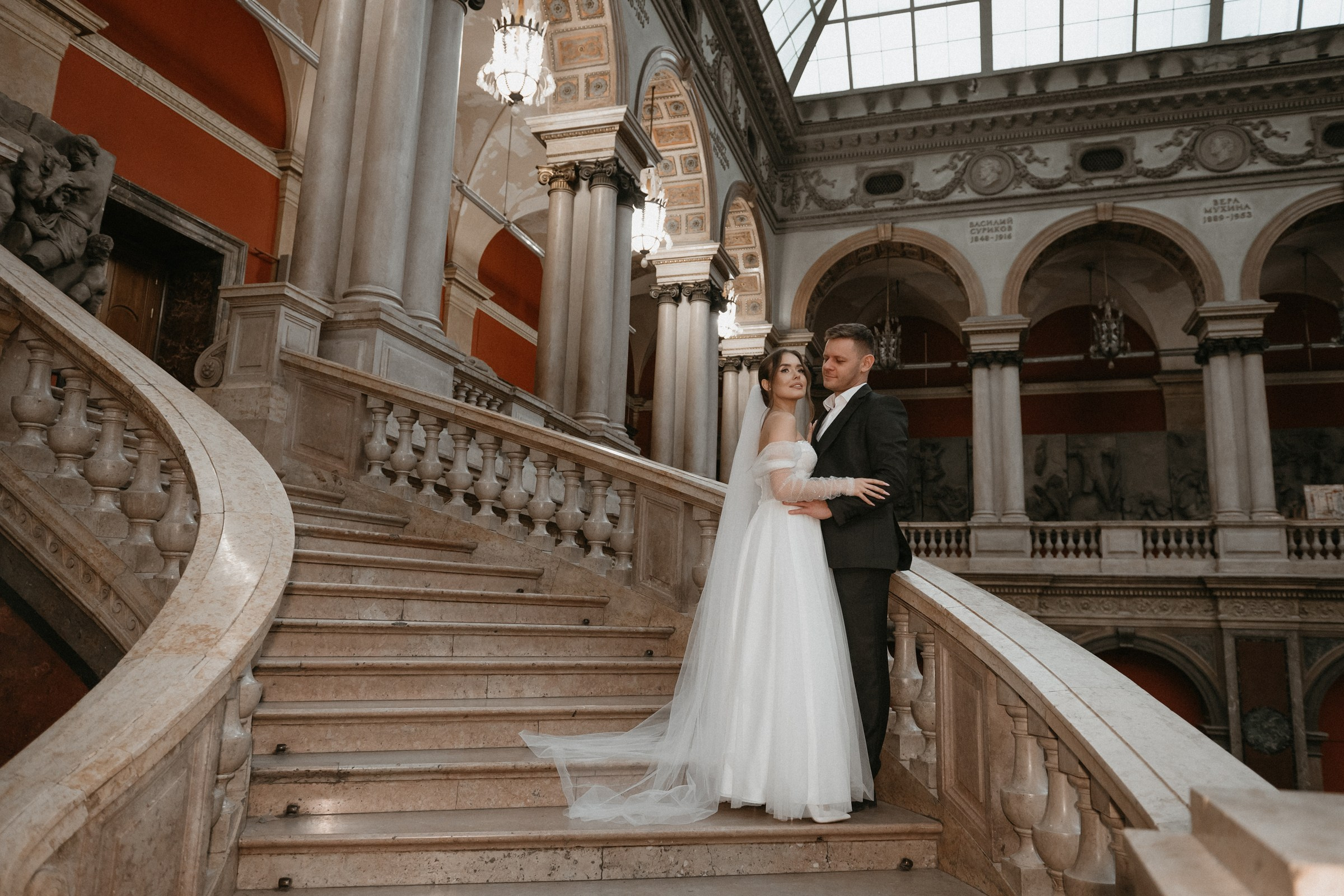 свадебная фотосессия в академии Штиглица