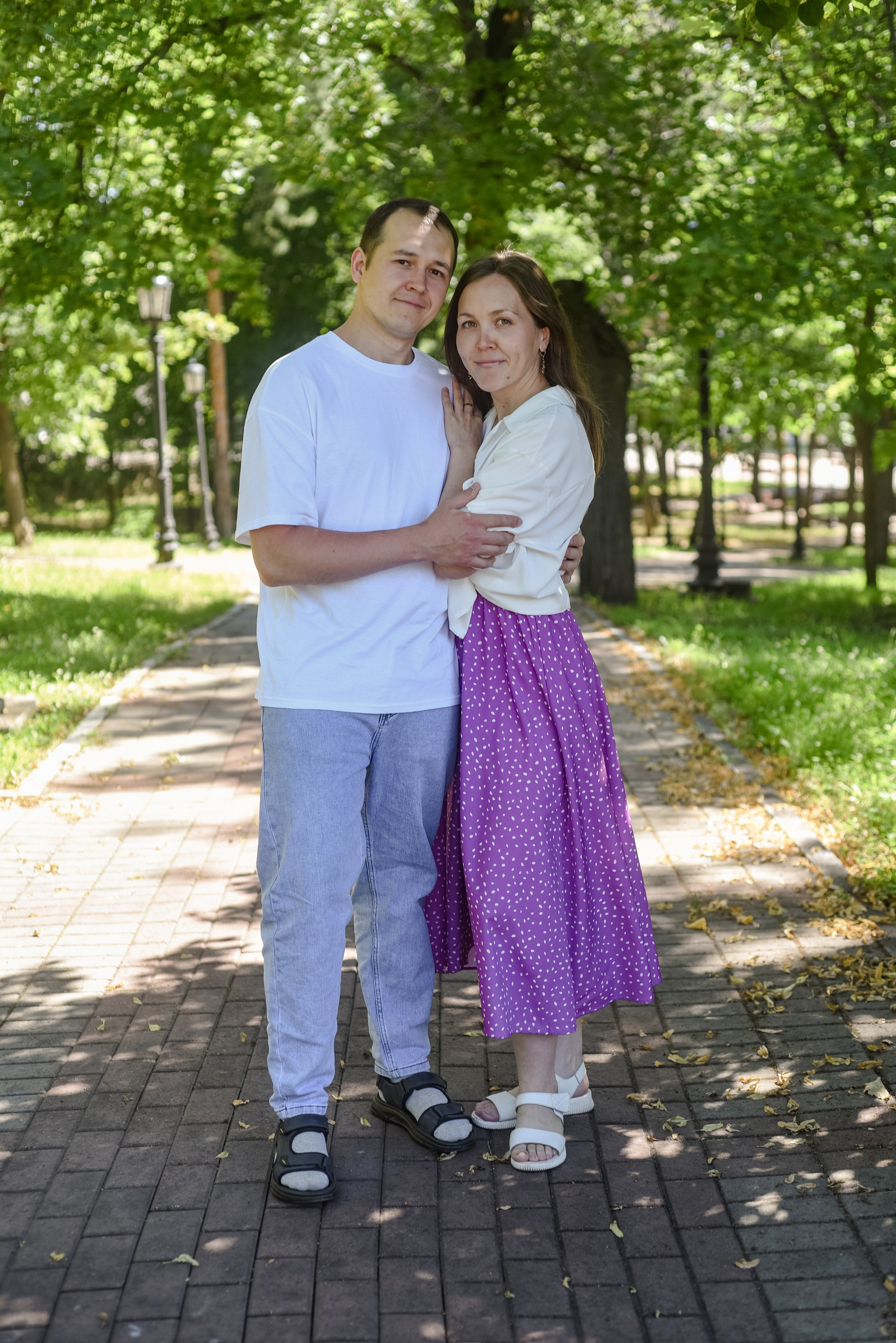 Семейная съемка в парке. Семейный и свадебный фотограф в г. Уфа Динара