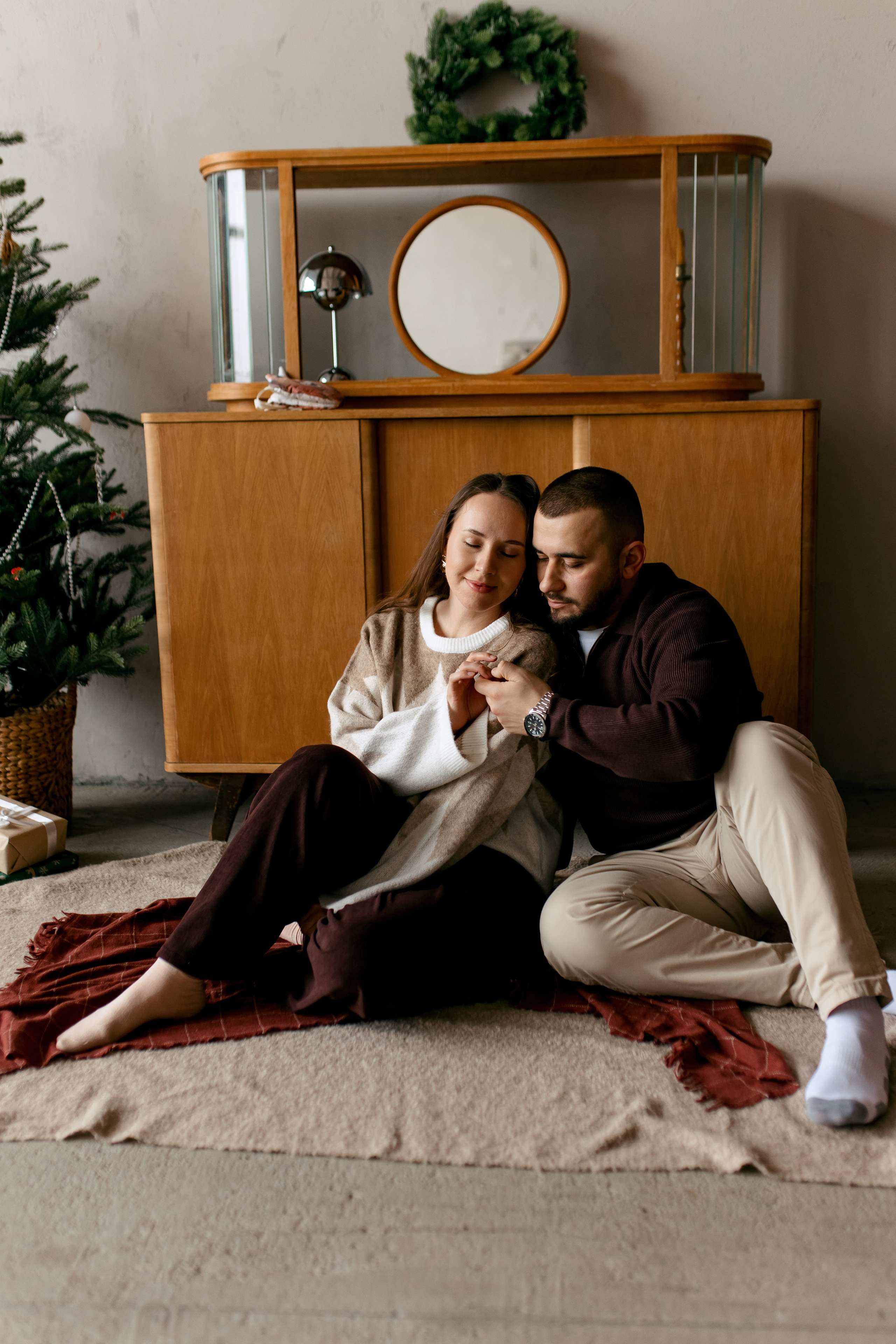Новый год в уютной студии. Свадебный и портретный фотограф — Мария Костина
