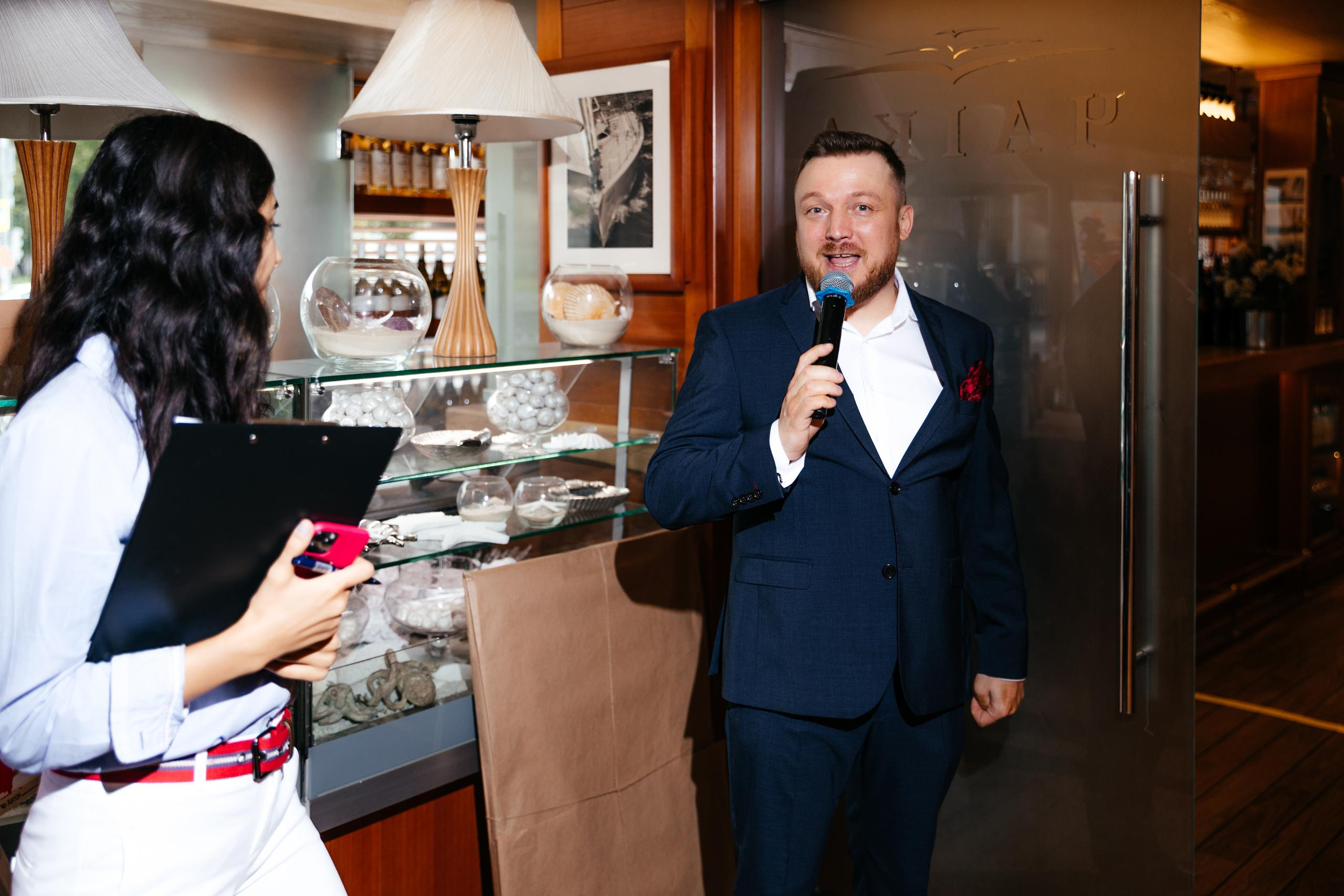 Свадьба Александра и Татьяны 19 сентября 2020 года. Ведущий на свадьбу, корпоратив и юбилей в Москве Сергей Рябинин