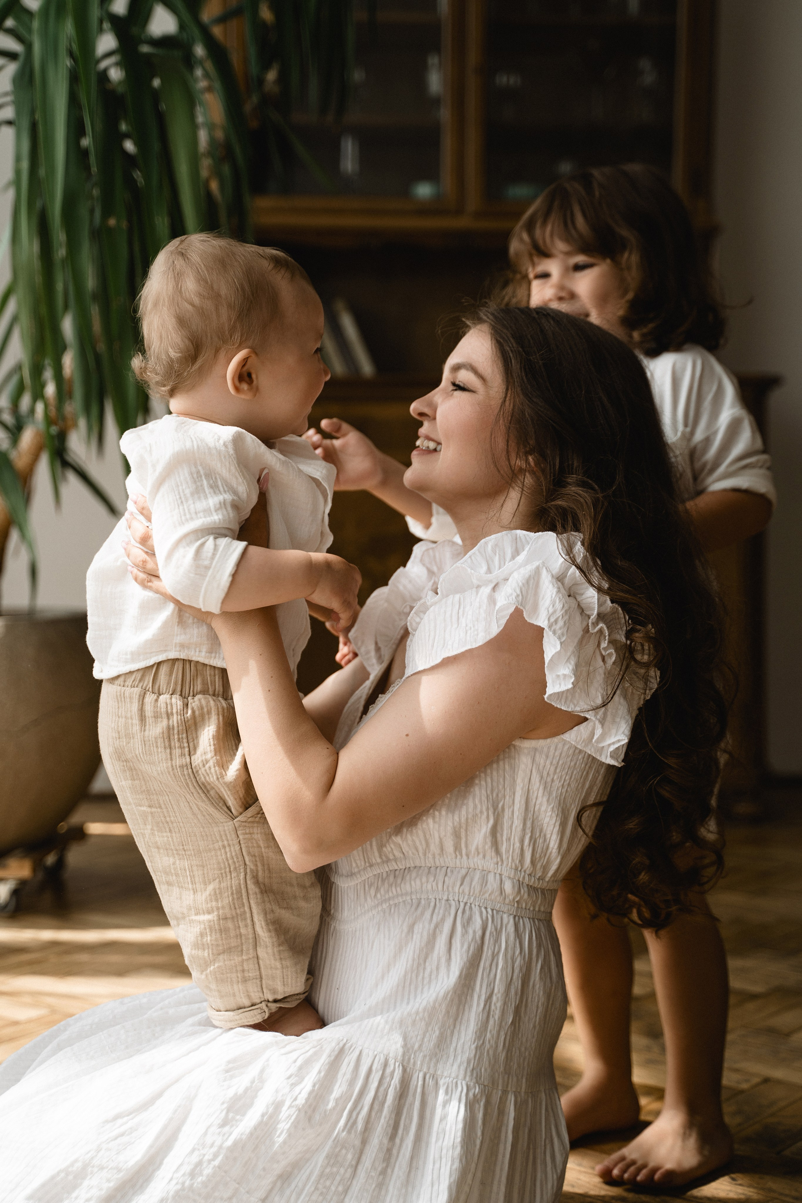 Ксюша, Егор, Елисей и Арсюша. Фотограф Москва. Екатерина Дударевич