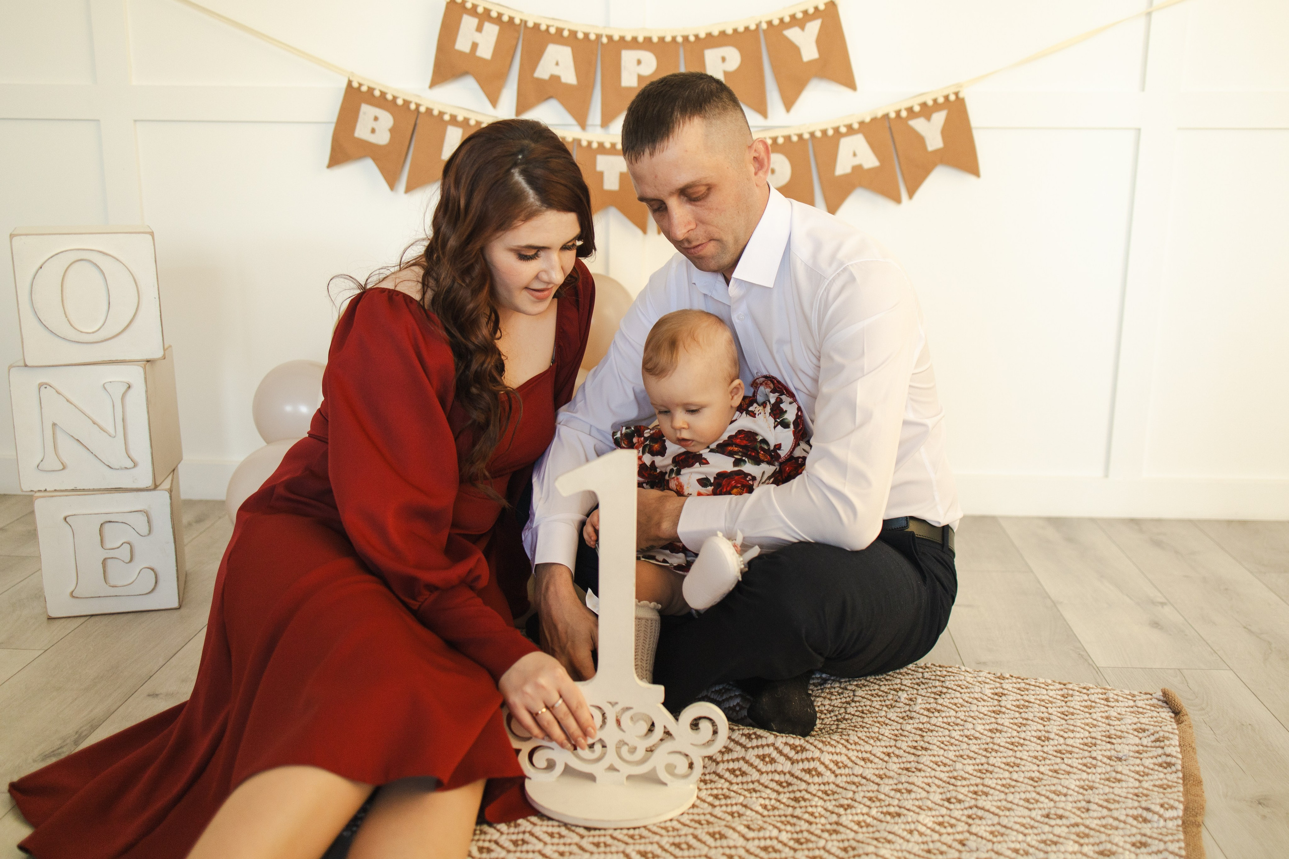 Есения 1 годик. Фотограф в Иркутске Тома Кабанова