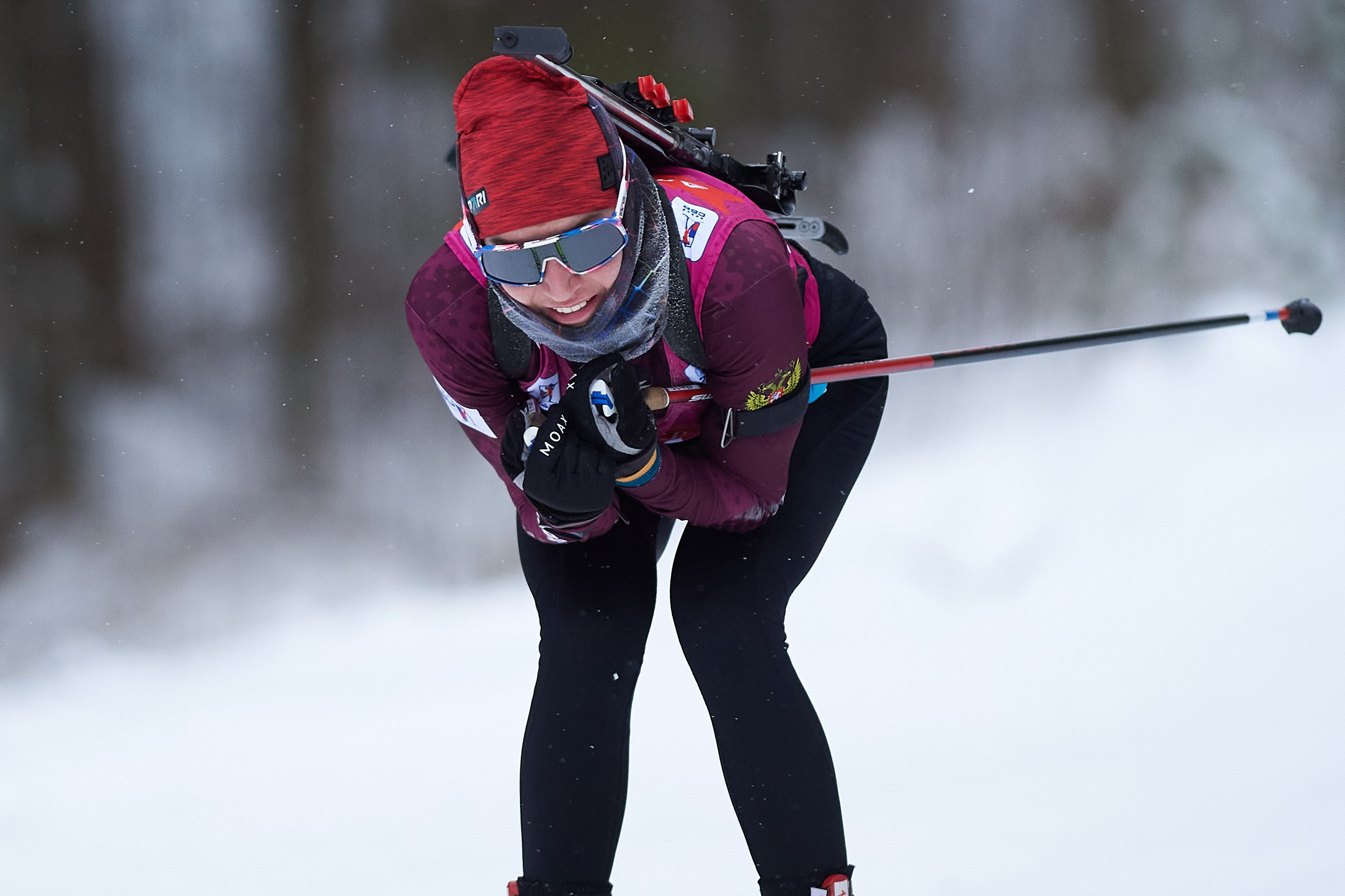Биатлон. Чемпионат России — 2024/2025, 3-й этап, Ижевск. Ижевская винтовка. Спортивный репортажный фотограф в Ижевске Сергей Мерзляков