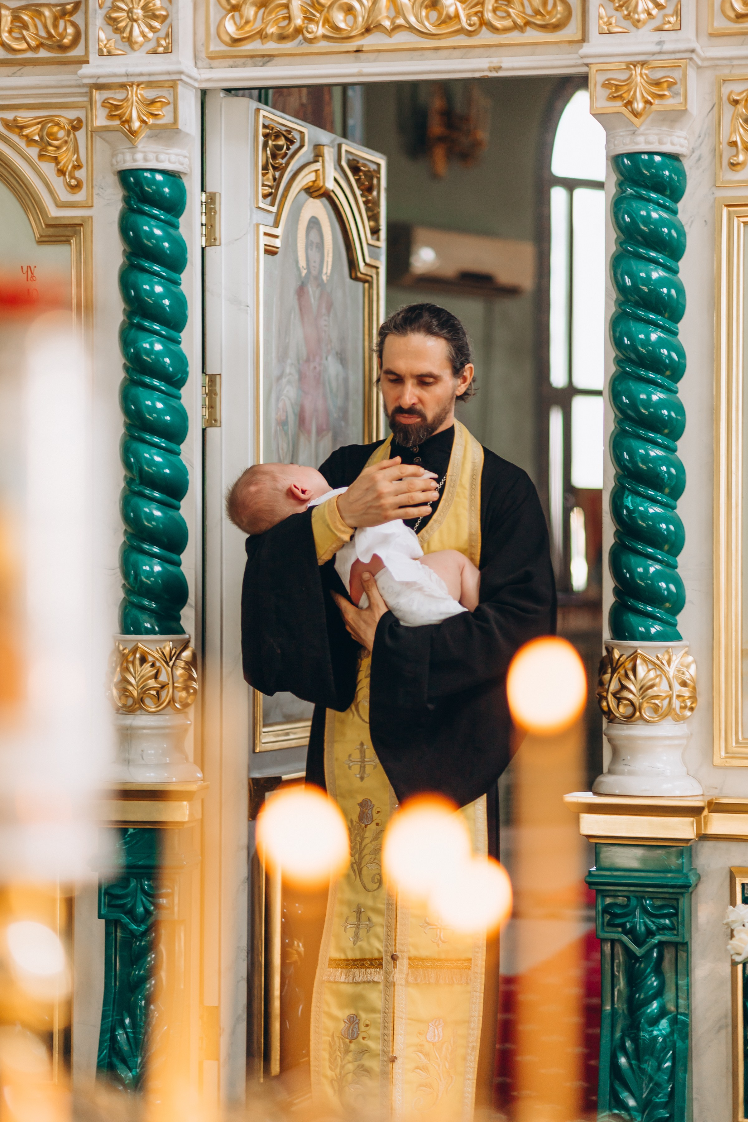 Крещение Родиона. Семейный фотограф в Волгодонске Краченцева Анна