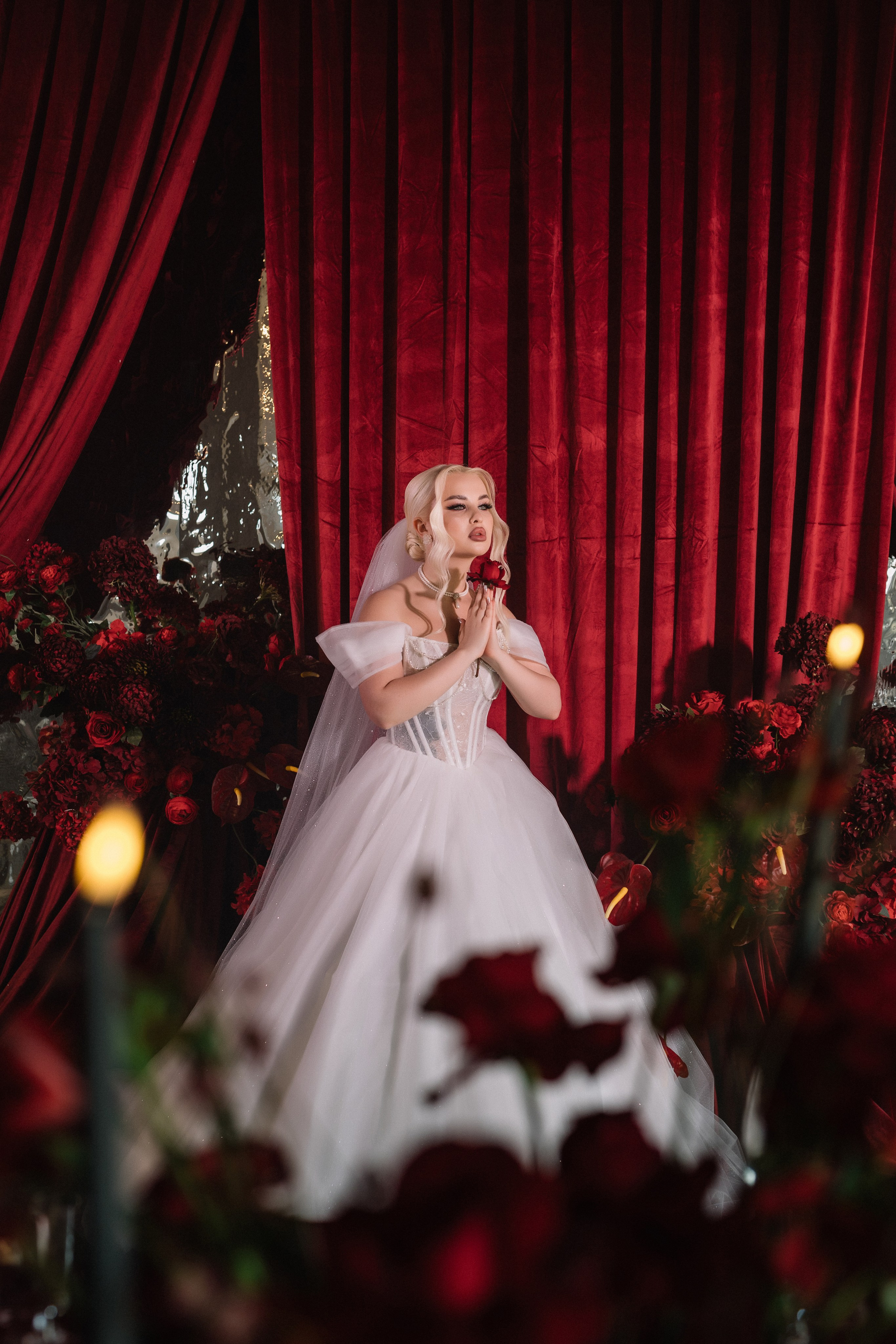 Red ahd love. Свадебный фотограф в Краснодаре Булатова Наталия