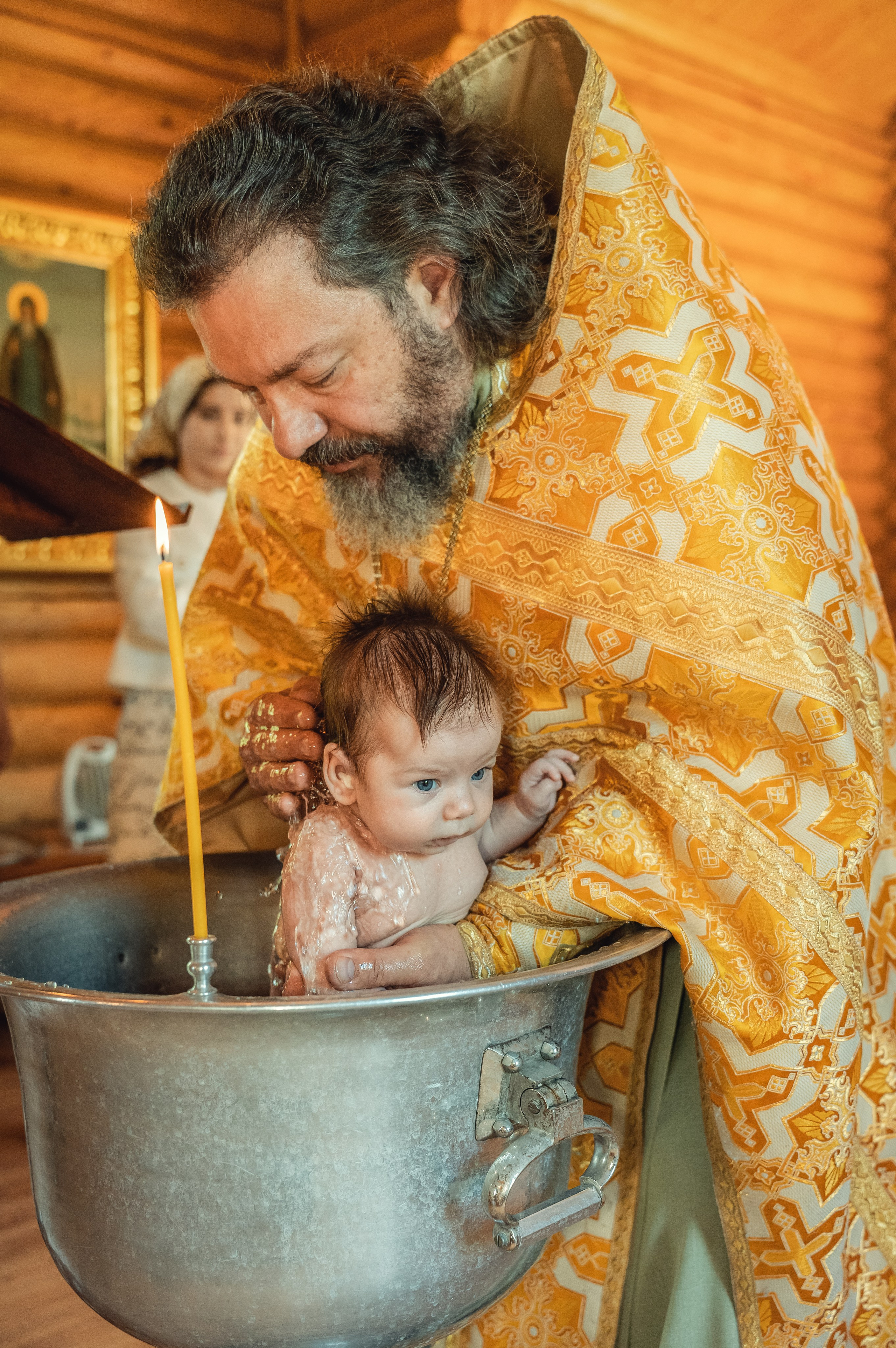 Крещение Федора в храме 12 апостолов. Фотограф на Крещение Тула и Венчание в Туле, детский и семейный фотограф