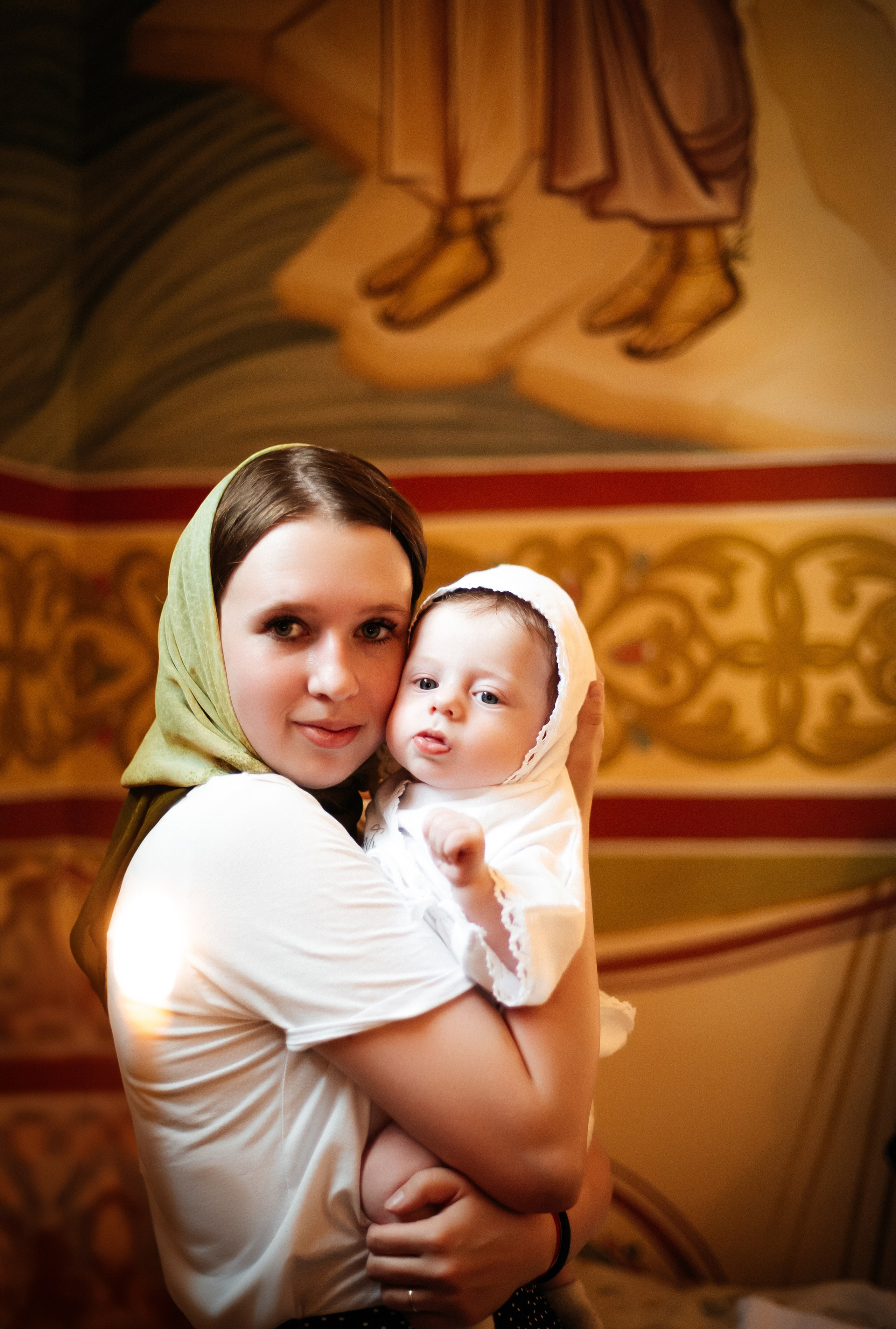 Крещение. Фотограф новорожденных и беременности Сергиев Посад Усачева Ирина