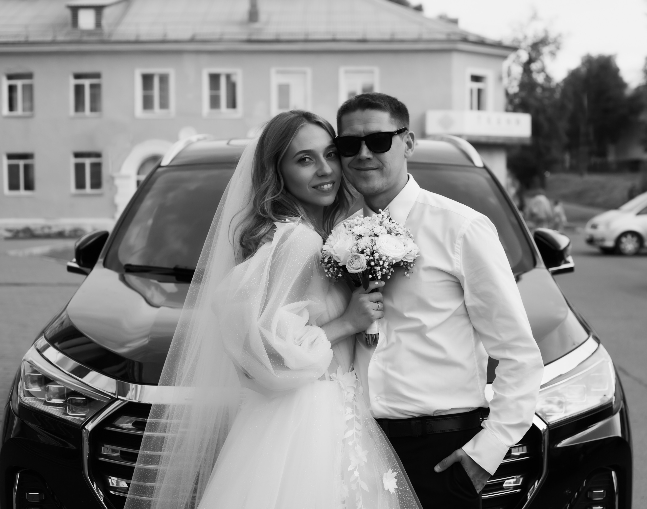 Свадебная прогулка и ЗАГС Кристины и Ильи. Портретный фотограф в Казани Алёна Евсеева