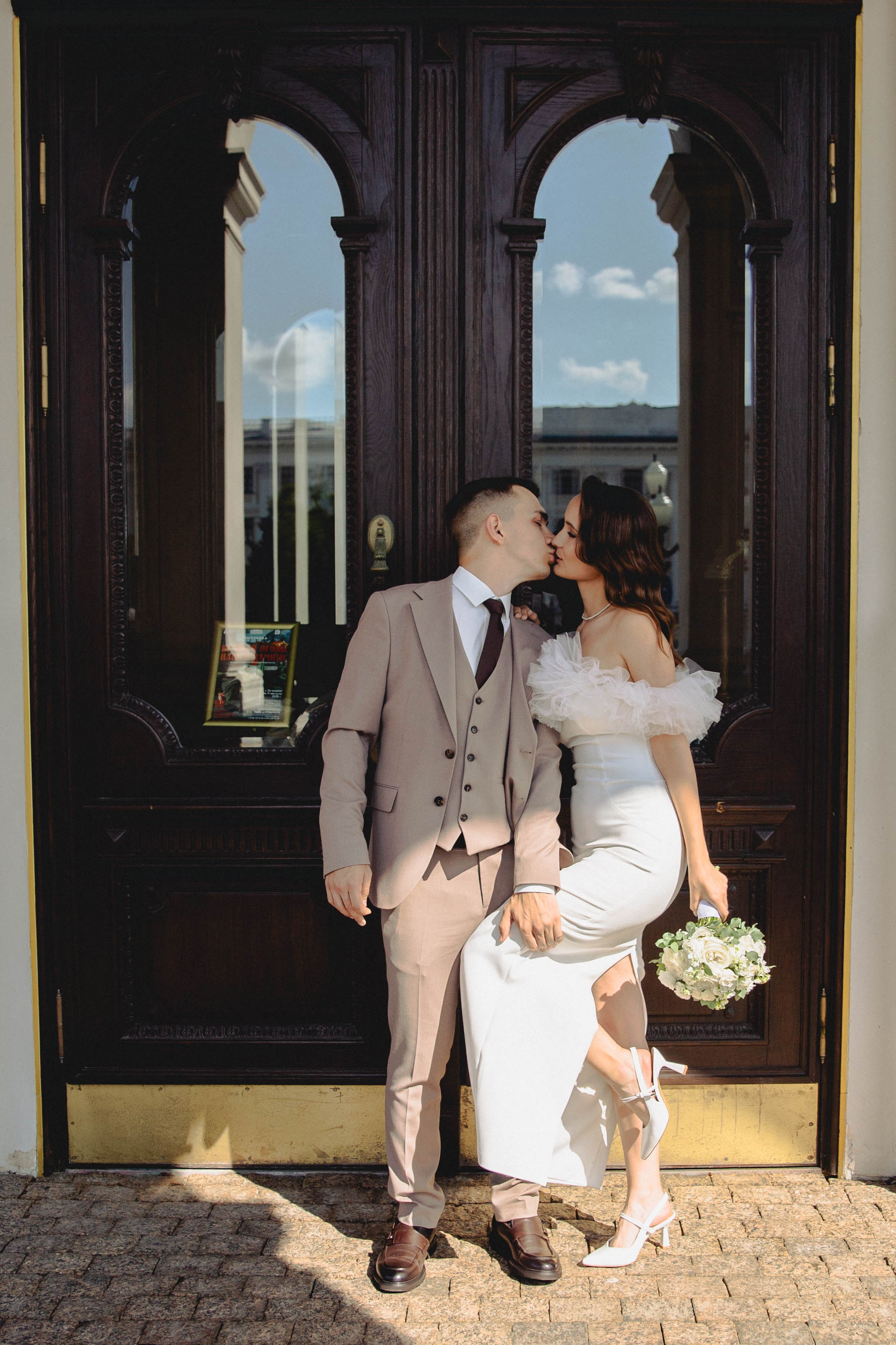 Свадебная прогулка Андрея и Анастасии. Портретный фотограф в Казани Алёна Евсеева