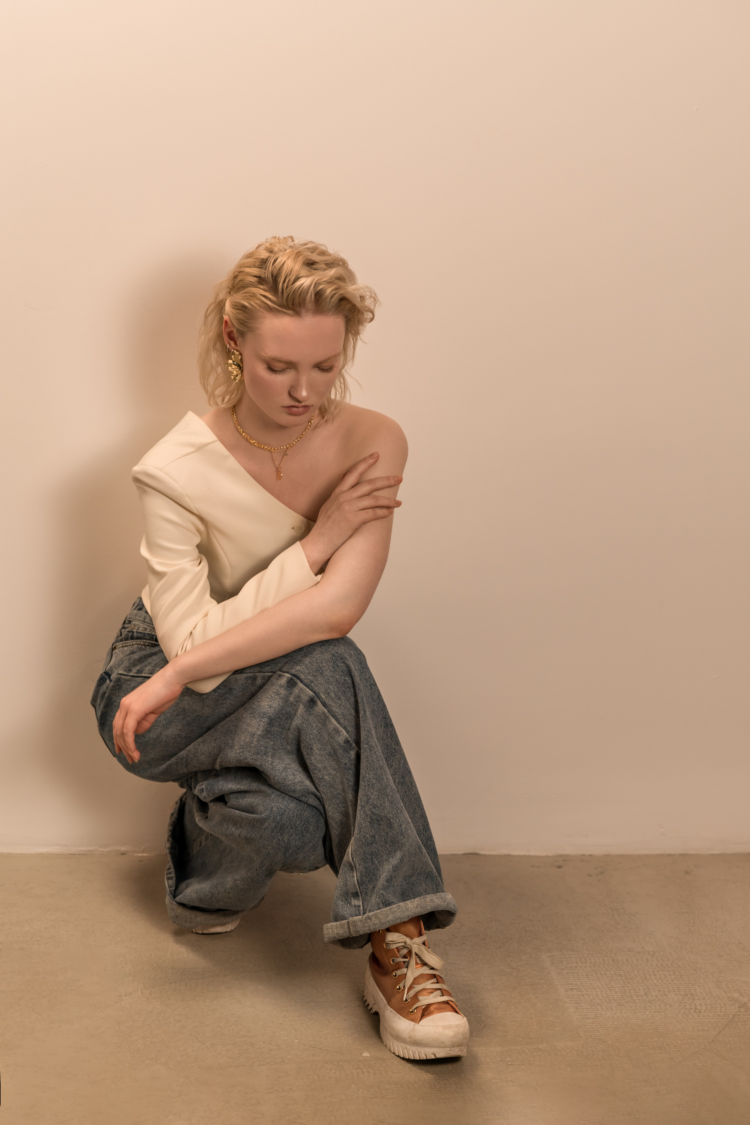 Съемки в студии