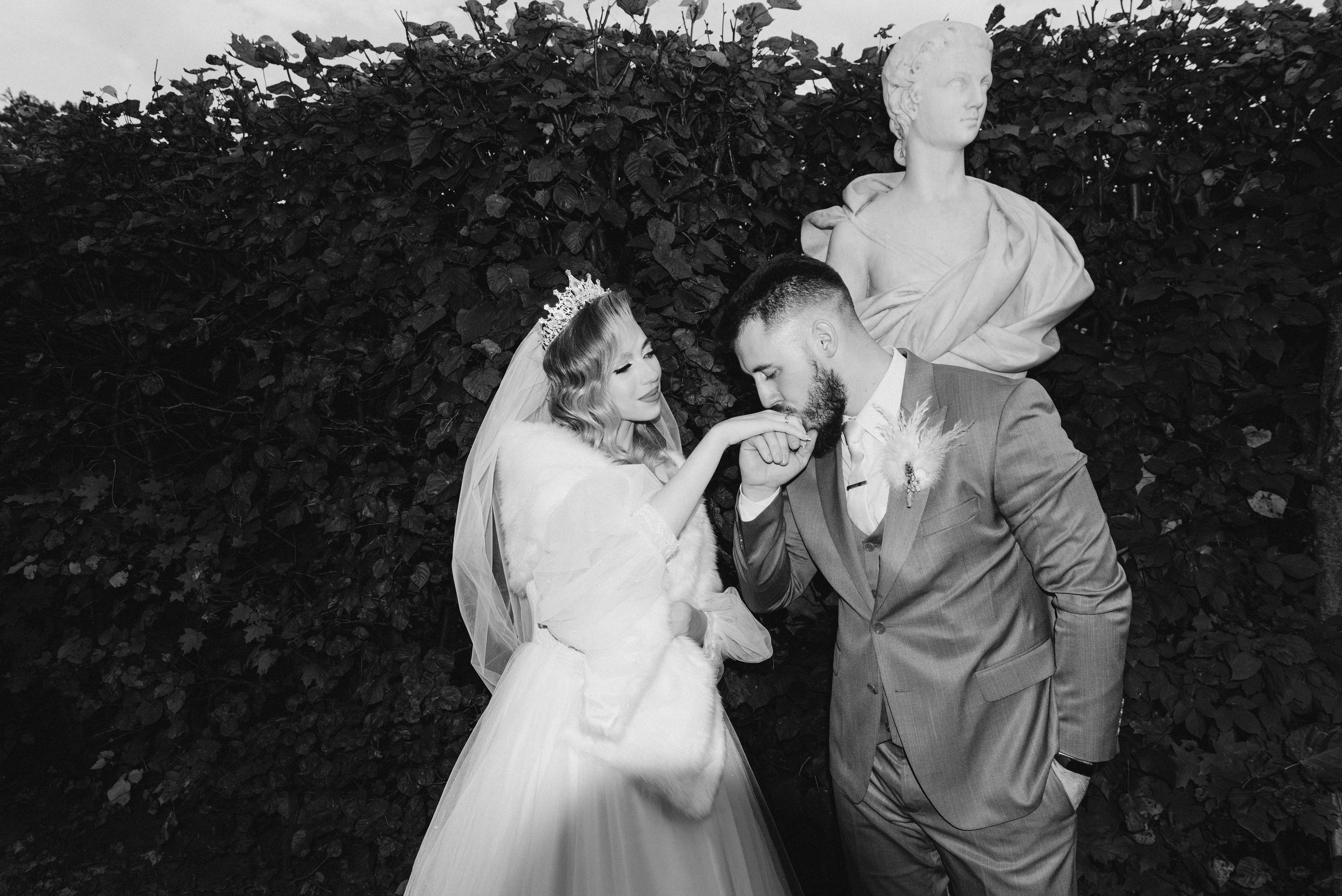 Чб свадебные фото